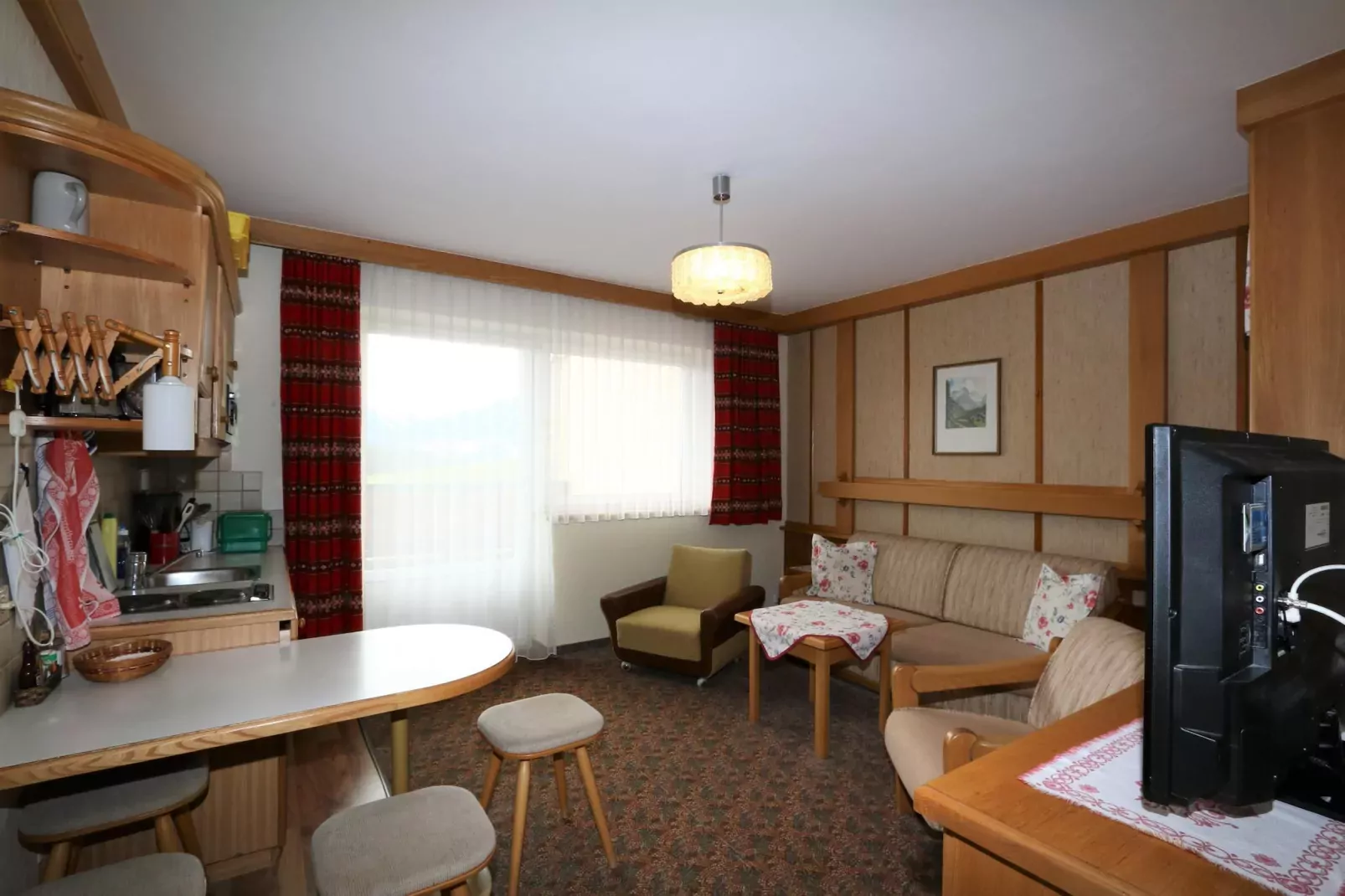 Ferienhaus Hermann-Woonkamer