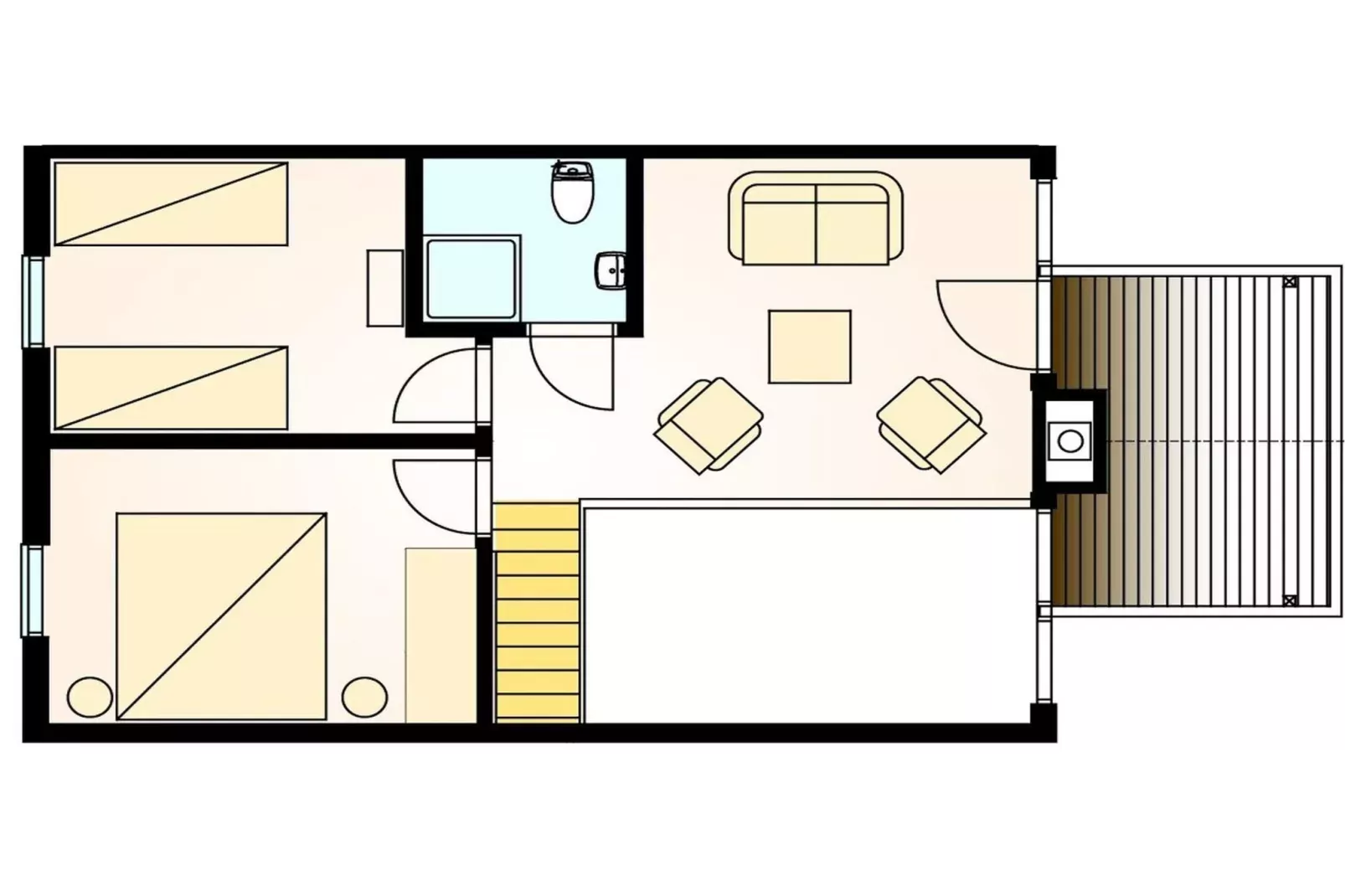 Ferienhaus Fünen im Schlosspark-Plattegrond