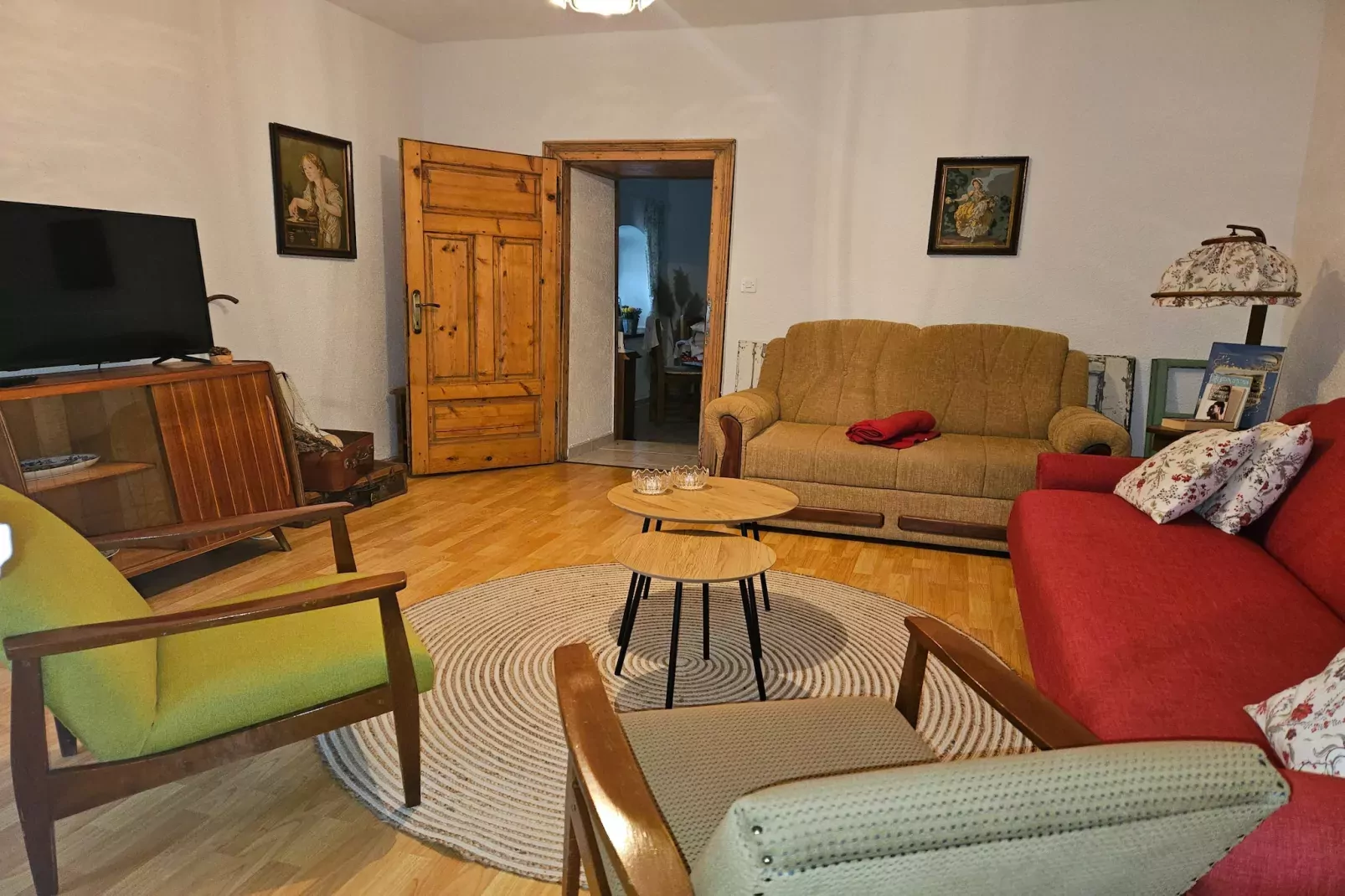 Holiday home Milica - Lovran Dobrec - ca 80 qm für 4 Pers-Woonkamer