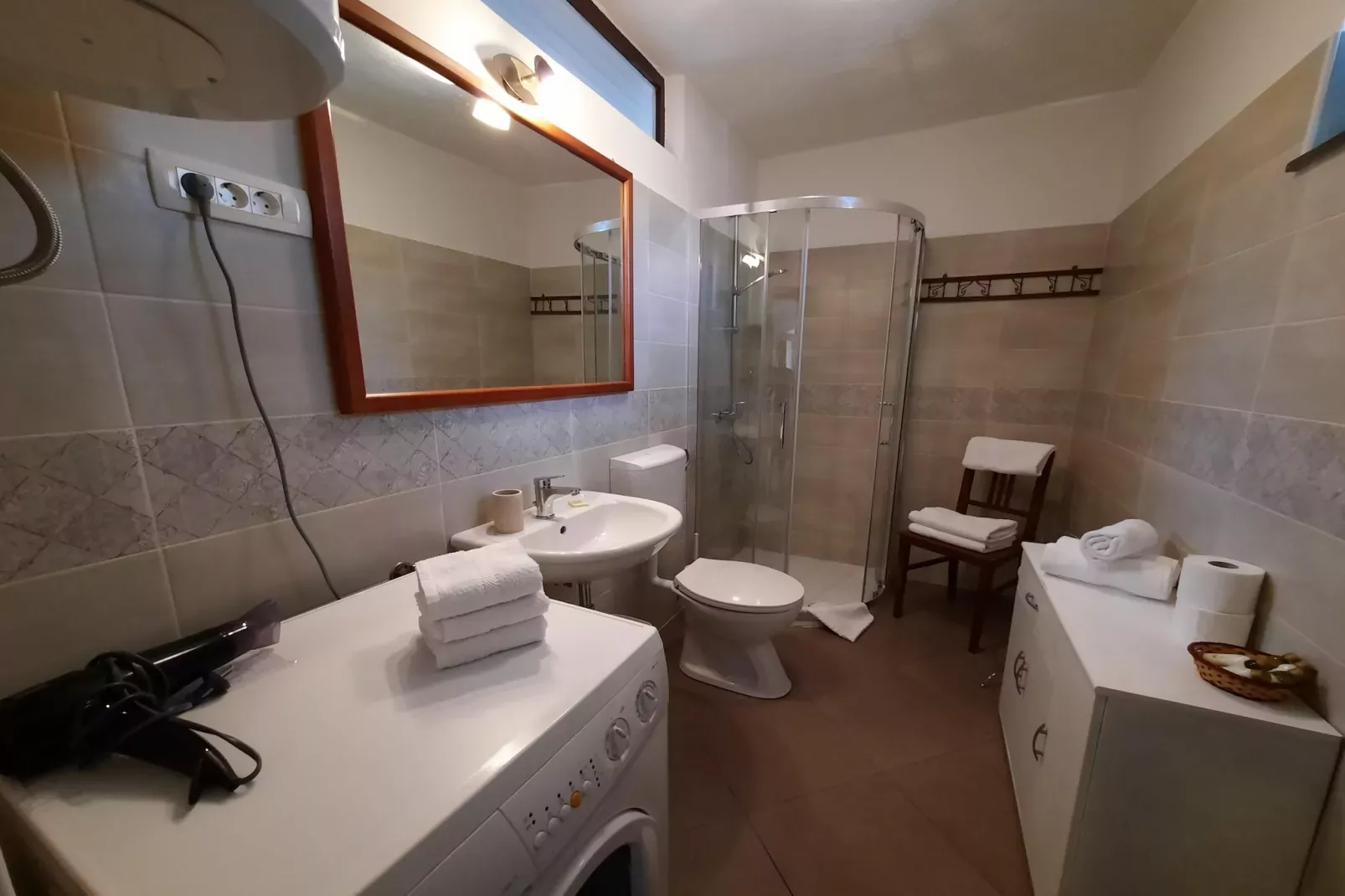 Holiday home Milica - Lovran Dobrec - ca 80 qm für 4 Pers-Badkamer