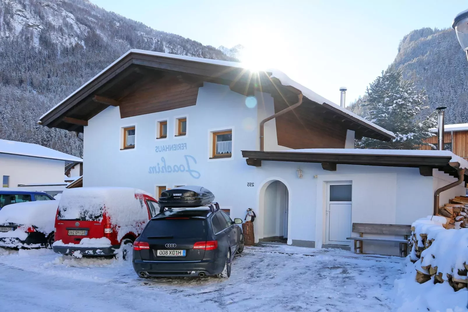 Ferienhaus Joachim - 10 Personen-Exterieur winter