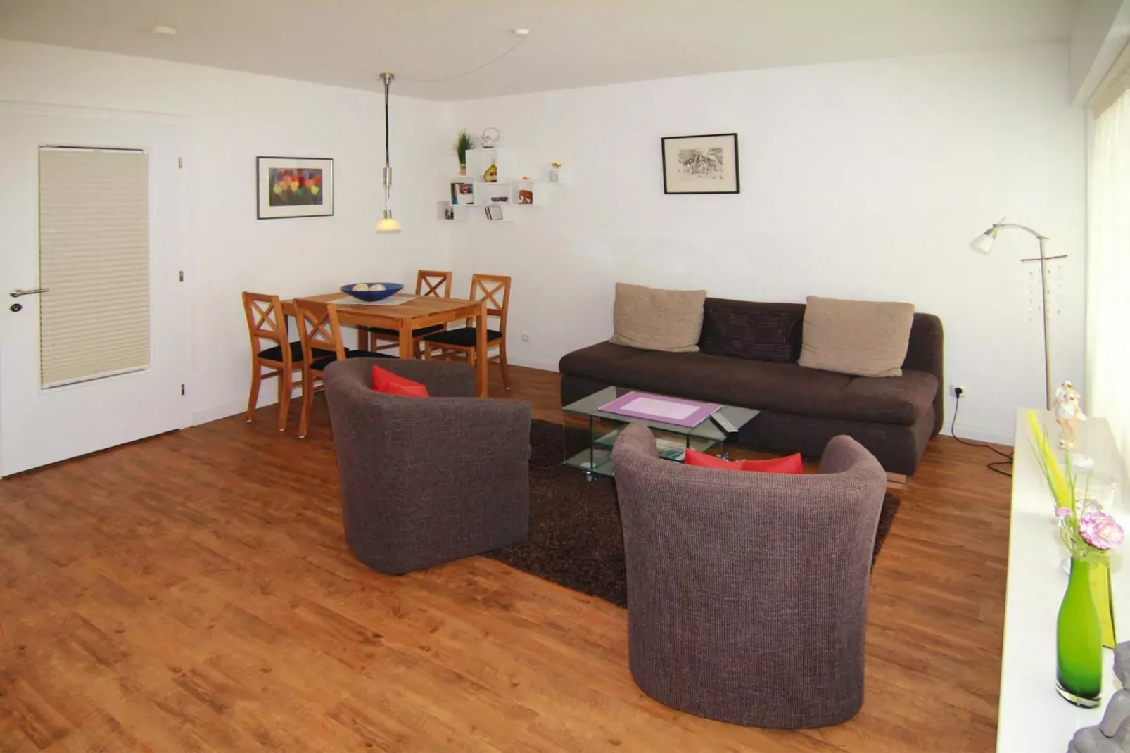 Ferienwohnung Ebbe St Peter-Ording-Woonkamer