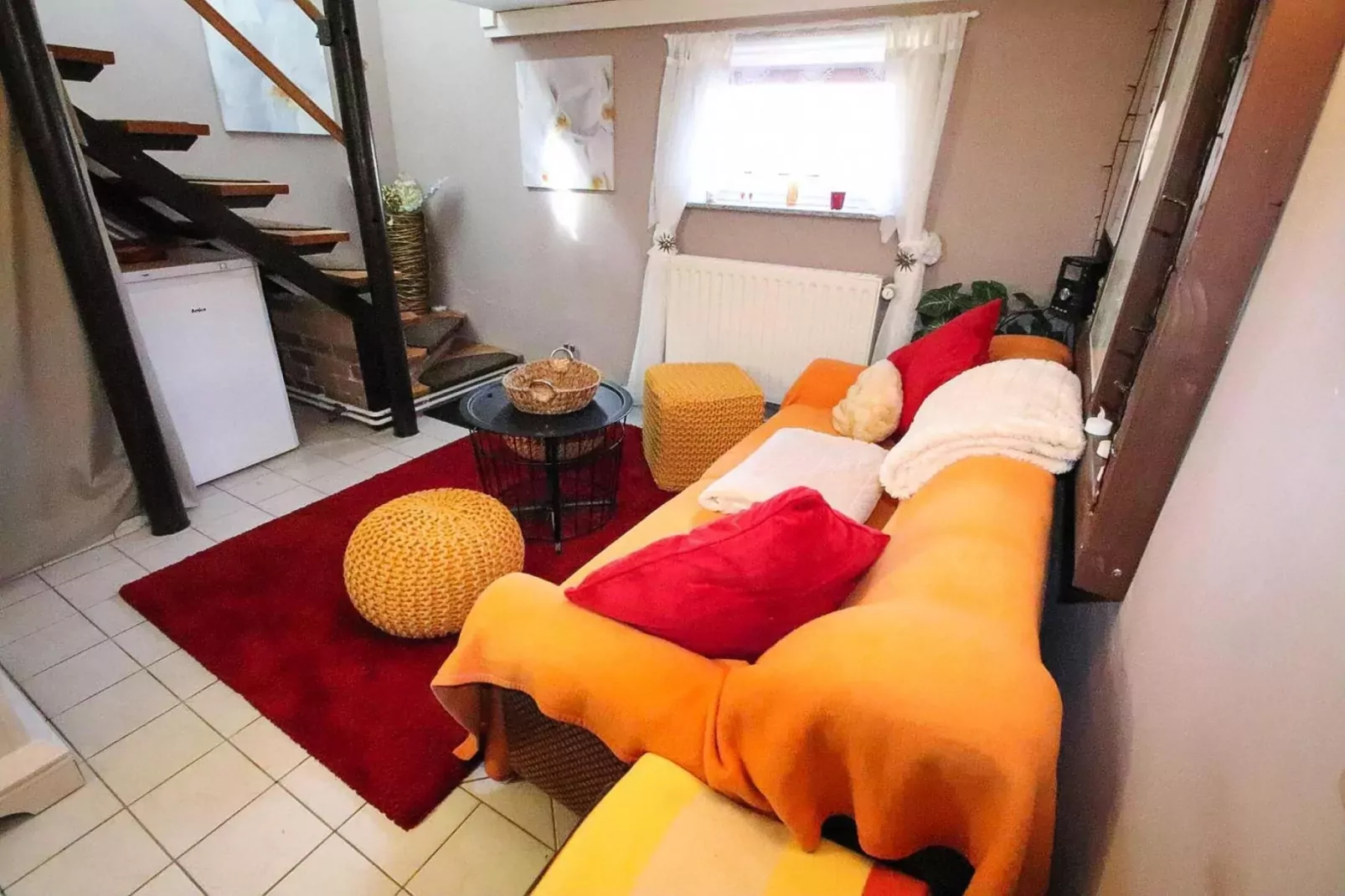 Ferienhaus in Kummersdorf bei Storkow-Woonkamer