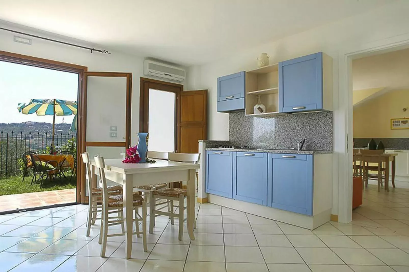 Ferienanlage Villa Giada Imperia - Type Twin Room Apt Orchidea B4-Keuken