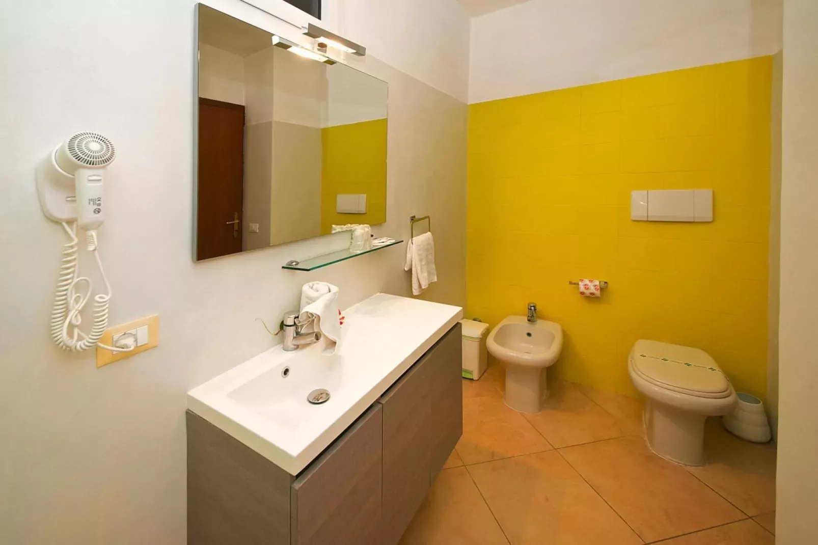 Ferienanlage Villa Giada Imperia - Type Twin Room Apt Orchidea B4-Badkamer