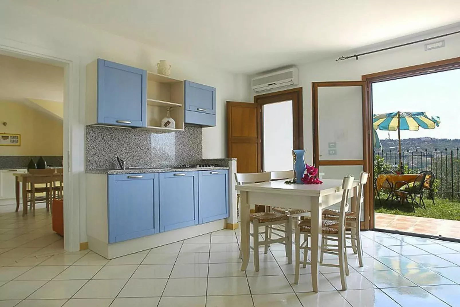 Ferienanlage Villa Giada Imperia - Type Twin Room Apt Ginestra B5-Keuken