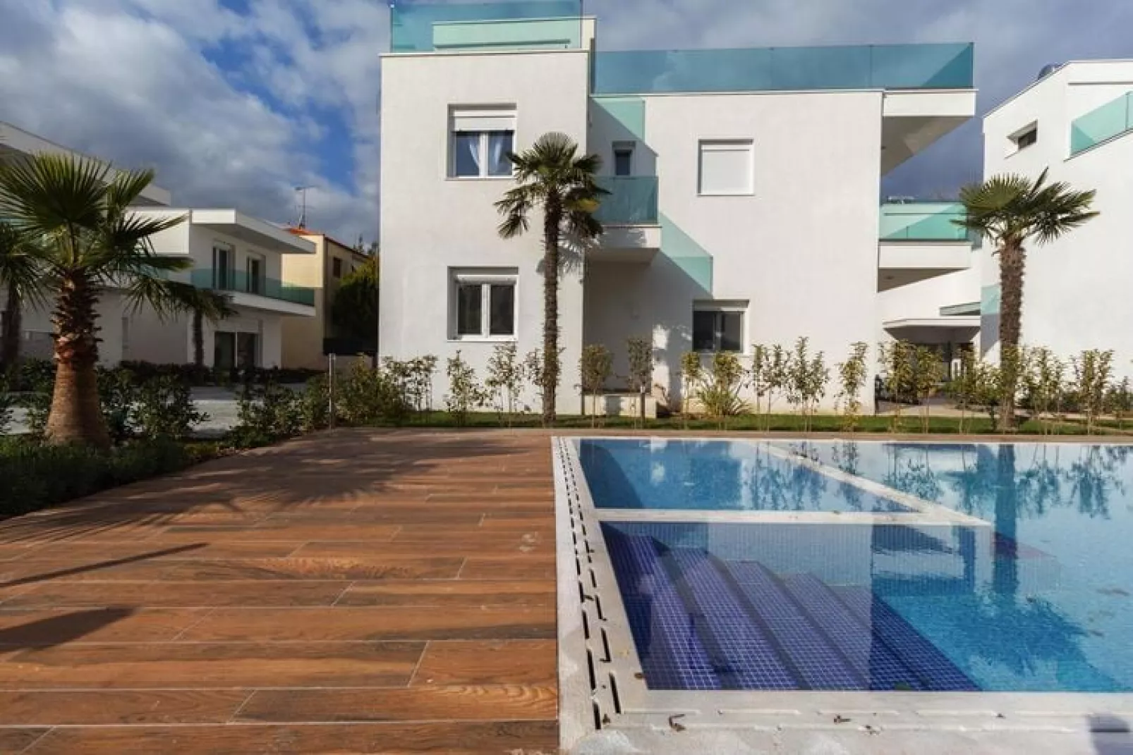 Acrotel Porto Brava Luxury Villas Ormos Panagias 4 bedroom villa 2 - 8 pax-Zwembad