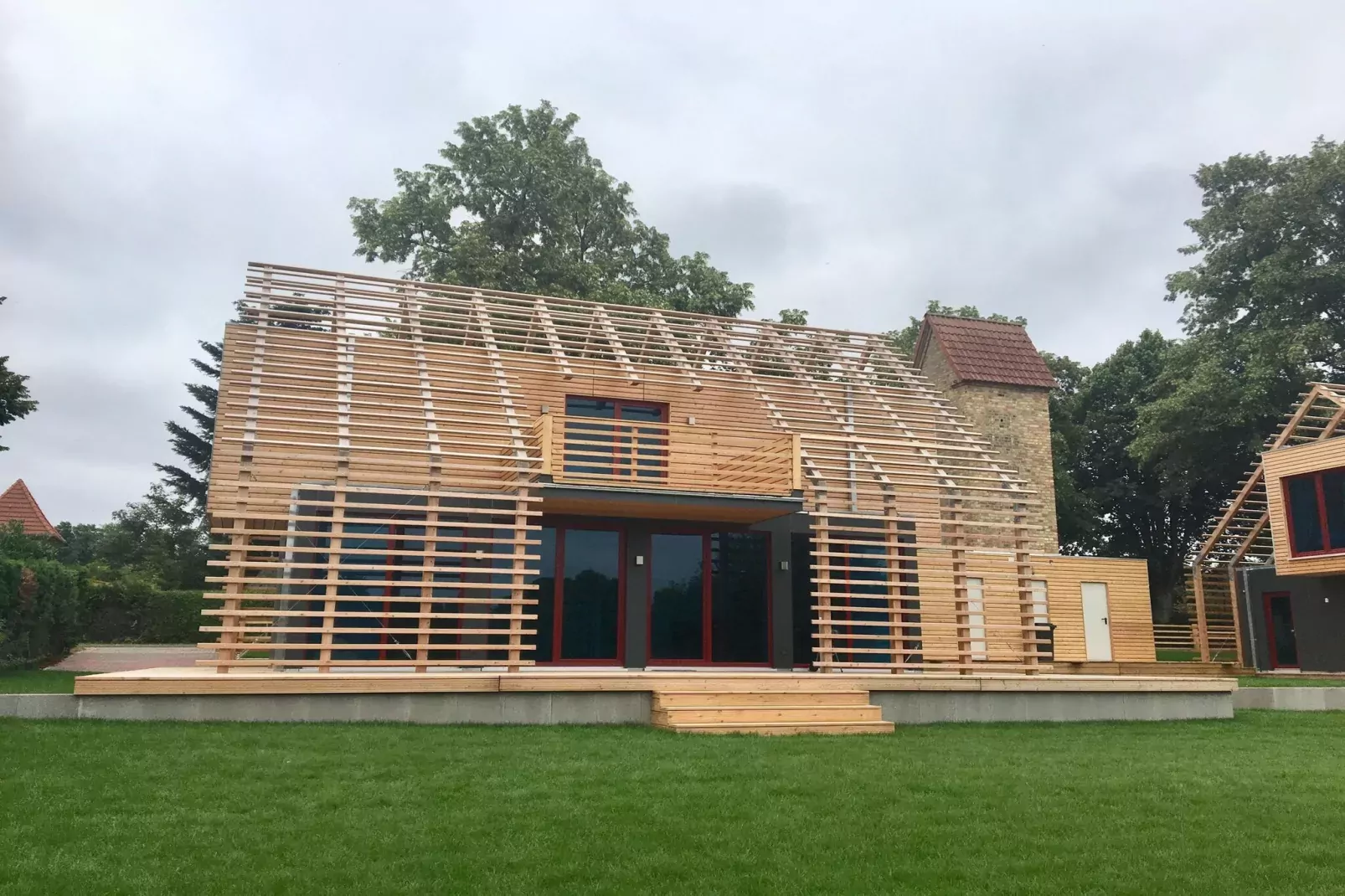 Reihenhaus Reiterchalet - 3 Personen-Buitenkant zomer