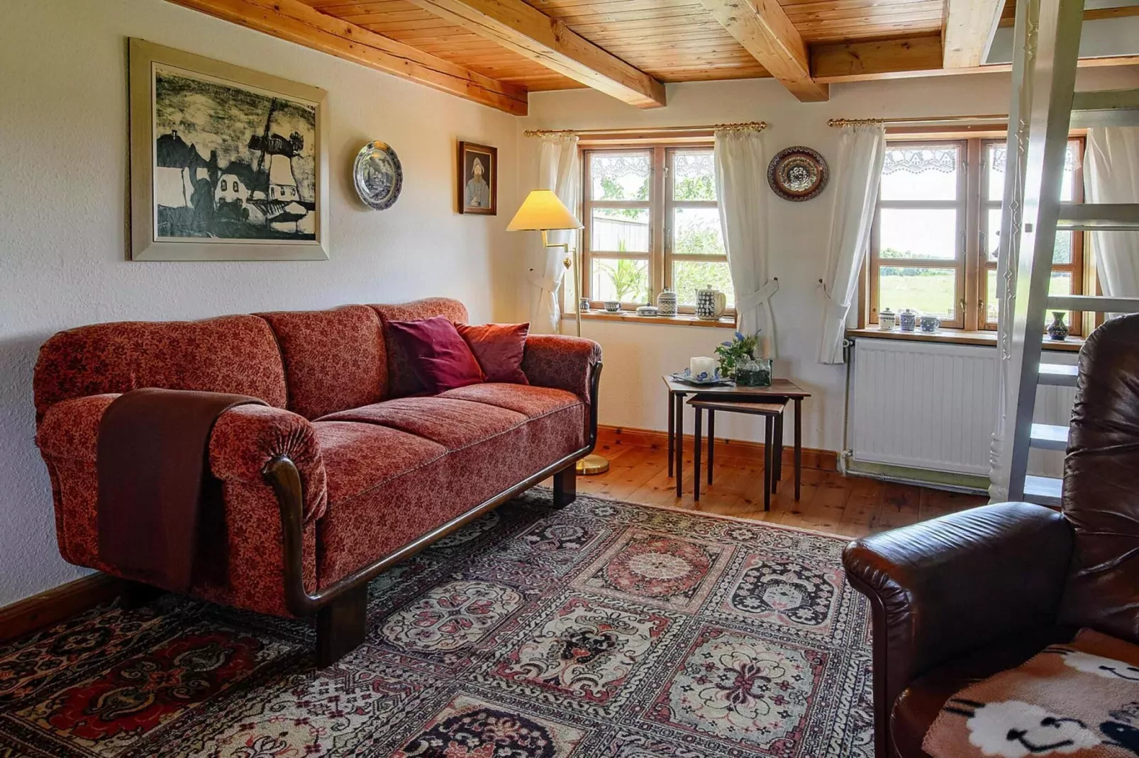 Das Posthus in Behrendorf-Woonkamer