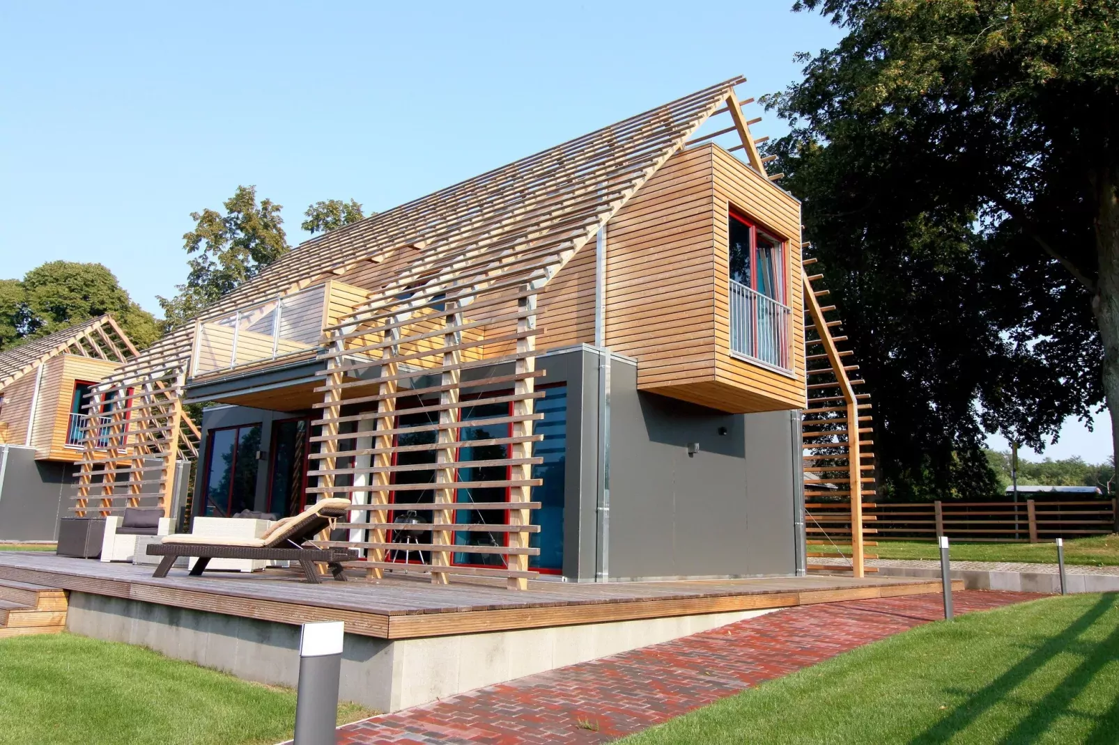 Reihenhaus Reiterchalet - 2 Personen-Buitenkant zomer