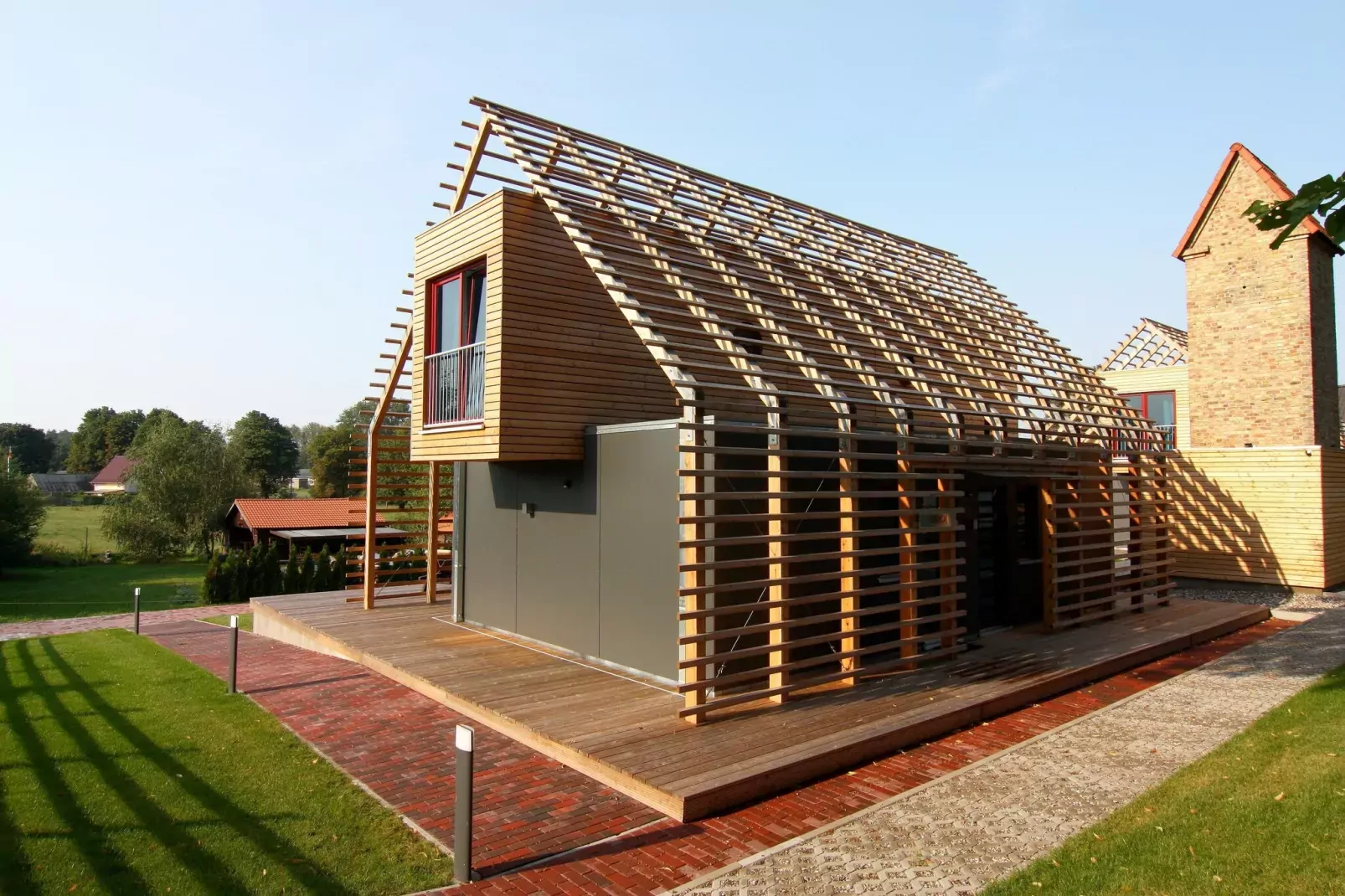 Reihenhaus Reiterchalet - 2 Personen-Buitenkant zomer