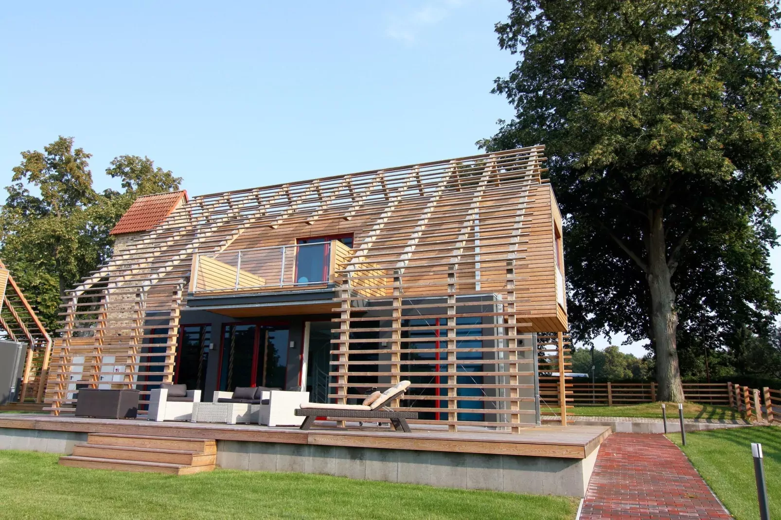 Reihenhaus Reiterchalet - 2 Personen-Buitenkant zomer