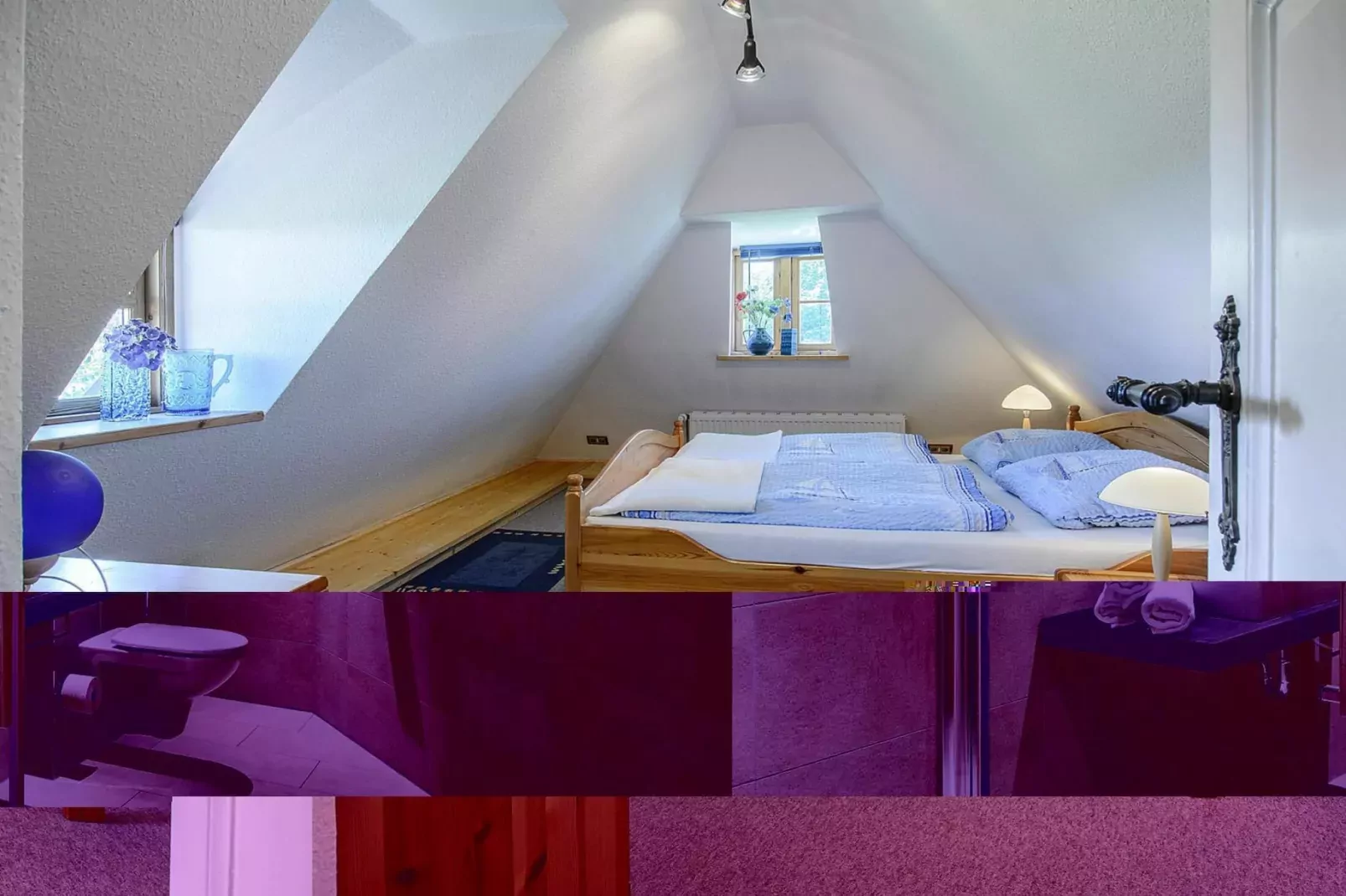 Das Posthus in Behrendorf-Slaapkamer