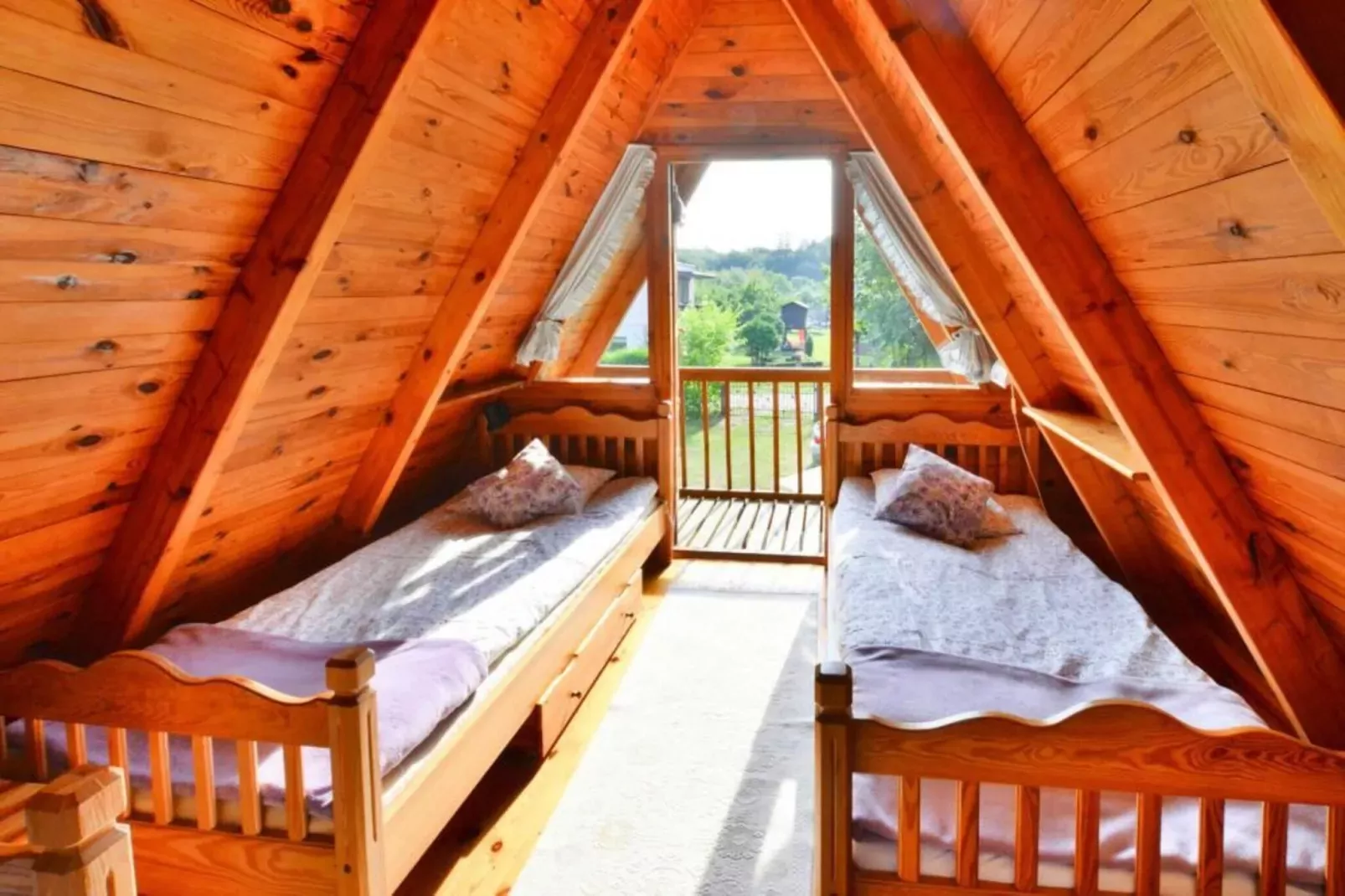 Domek letniskowy 70 m2 TYP B Osieki-Slaapkamer