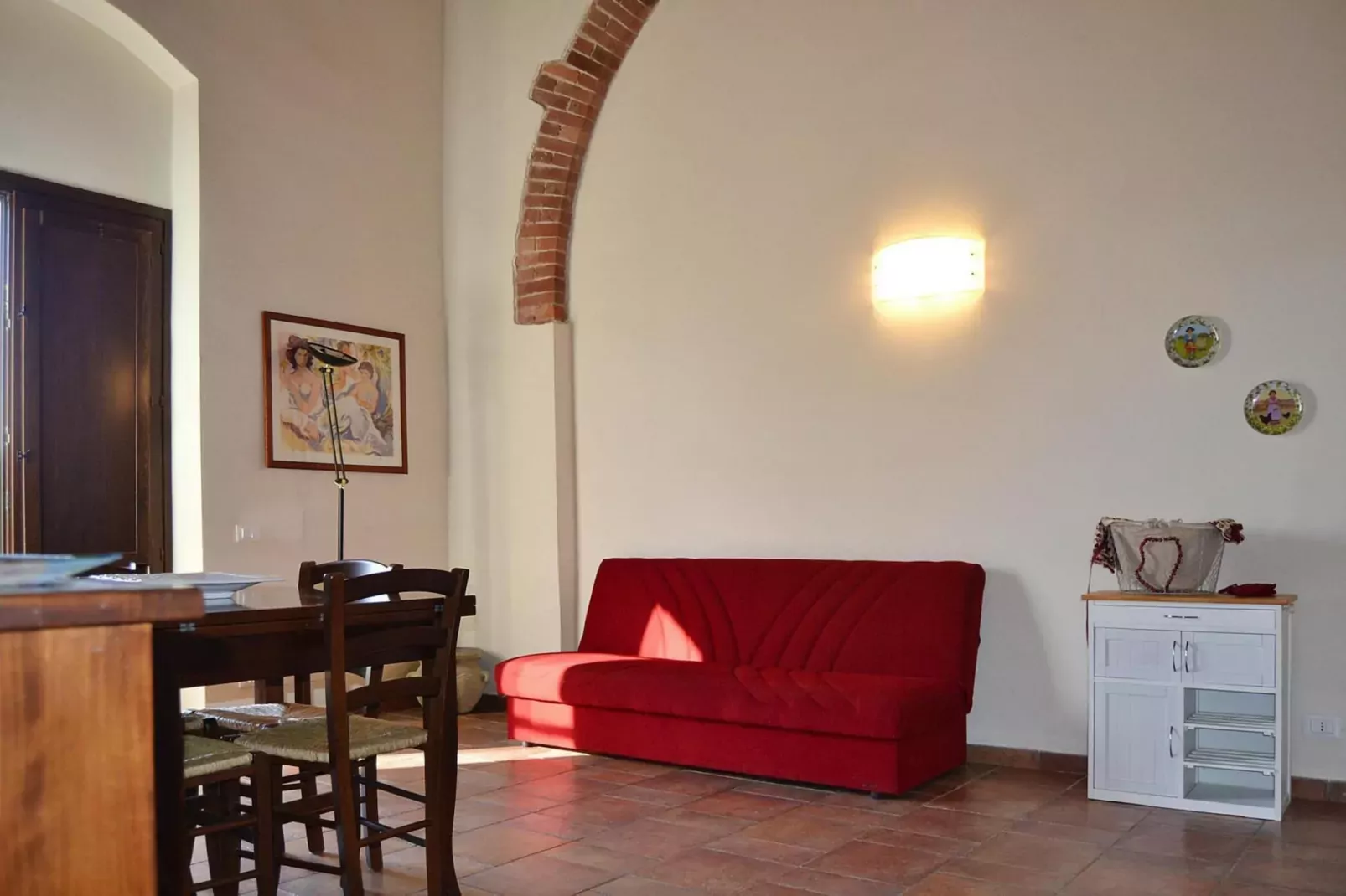 Holiday resort Antico Borgo Casalappi Campiglia Marittima - Type Bilo  B -piano terra- con terrazza-Woonkamer