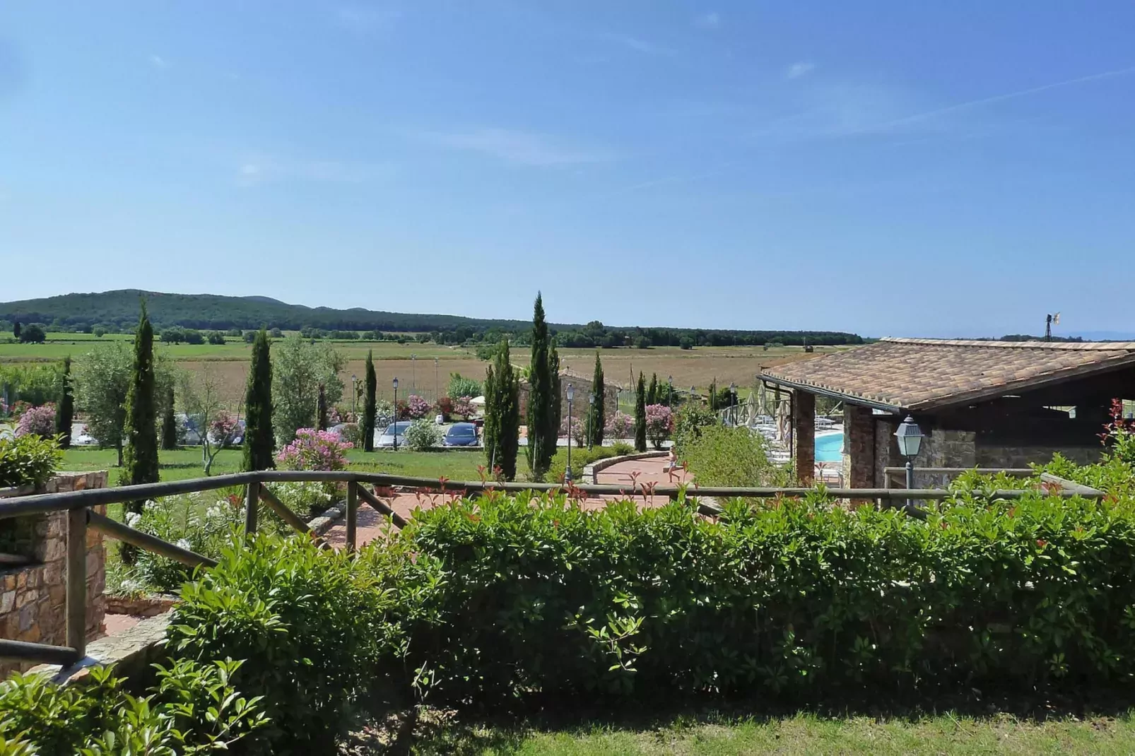Holiday resort Antico Borgo Casalappi Campiglia Marittima - Type Bilo  B -piano terra- con terrazza-Tuinen zomer