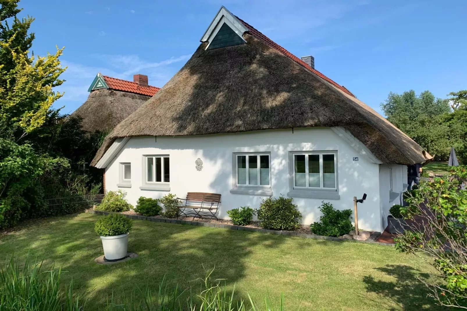 Wohnung unten links-Gebieden zomer 1km