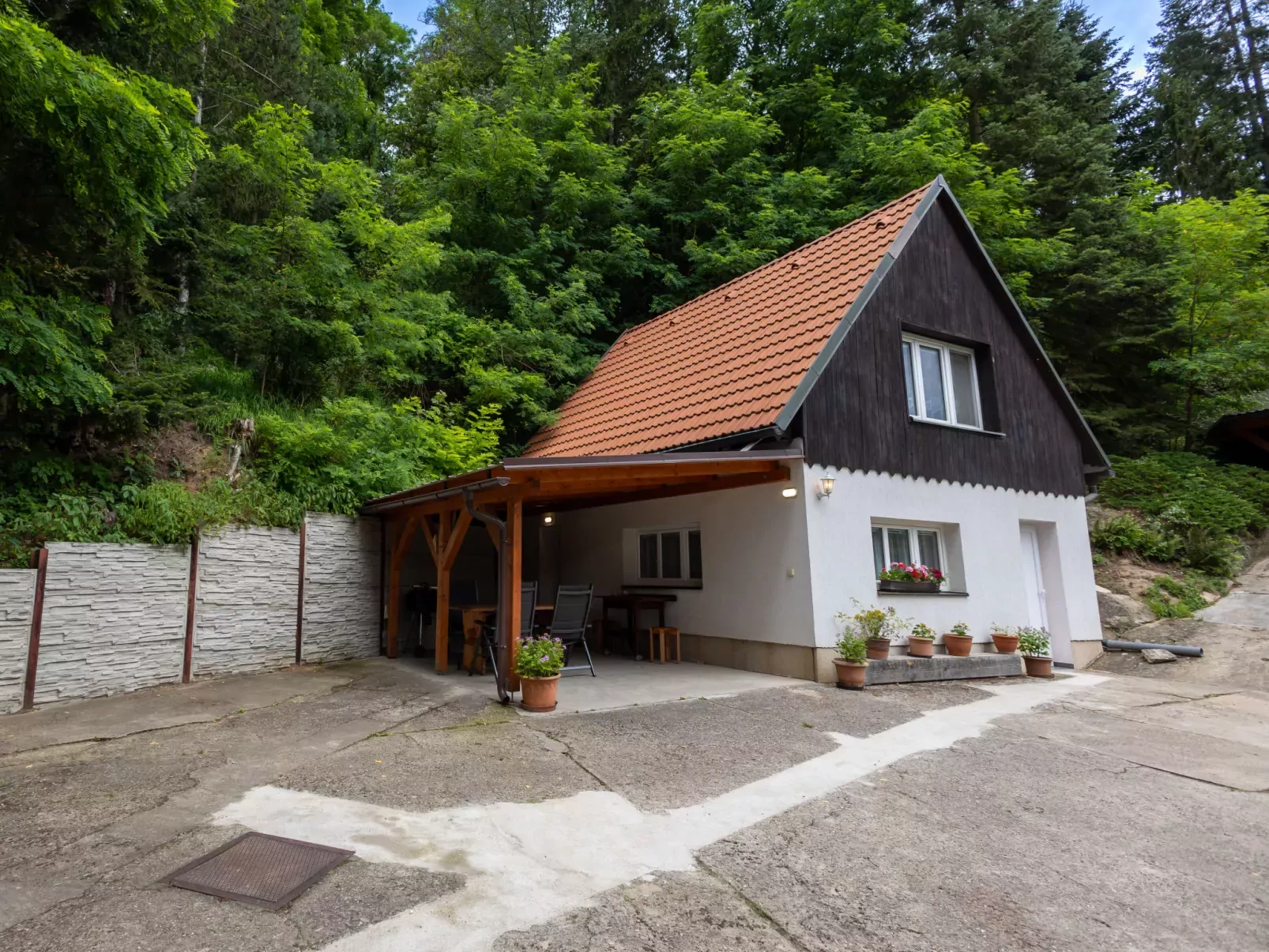 Zimořský domek-Buiten