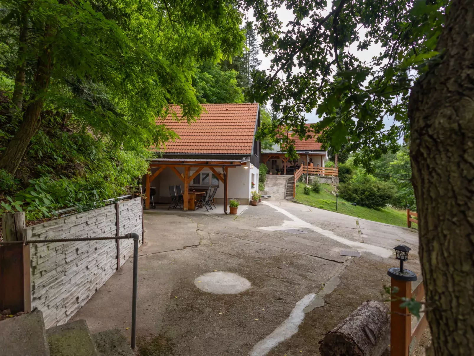 Zimořský domek-Buiten