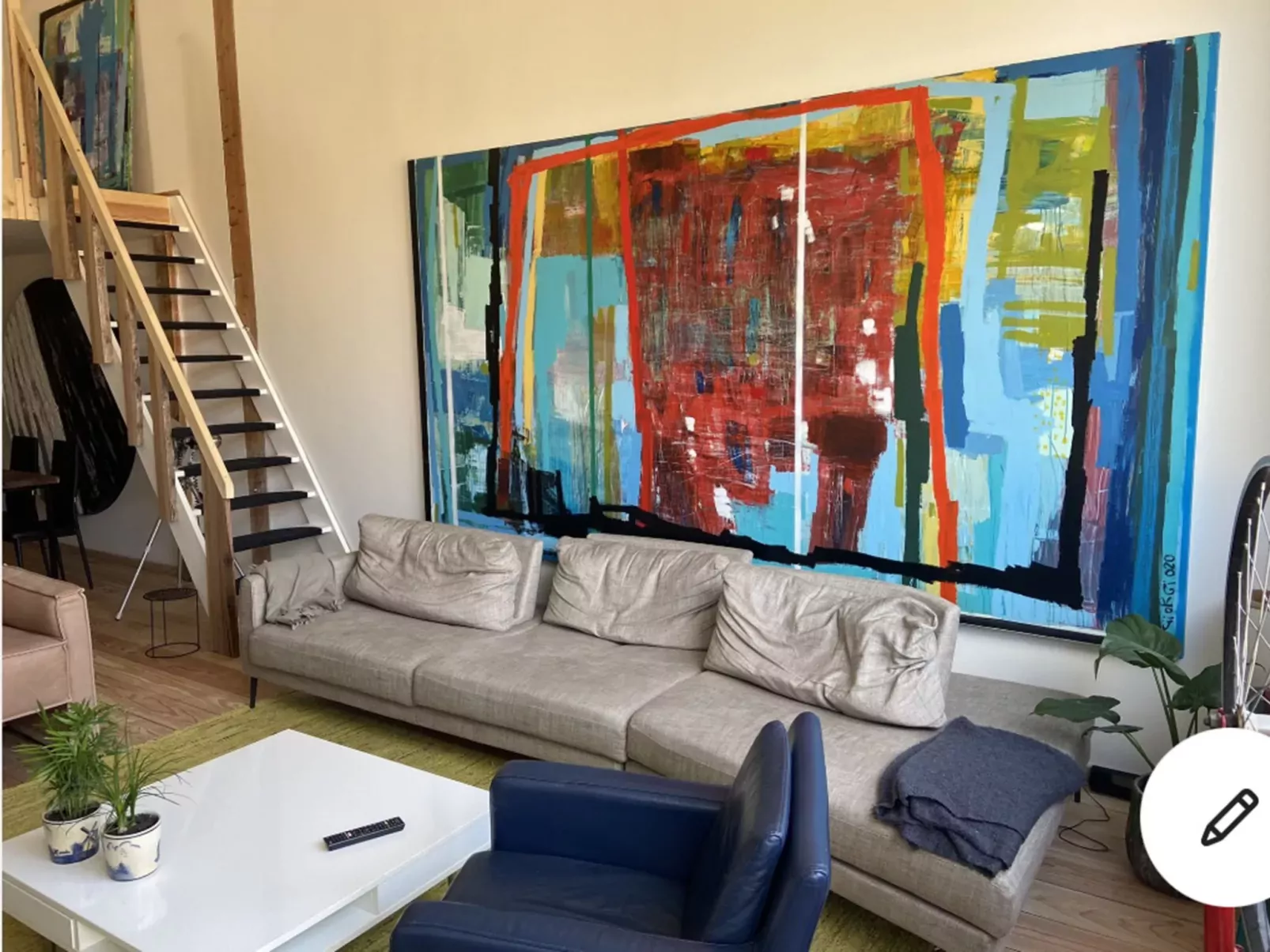 Luca’s Loft-Binnen