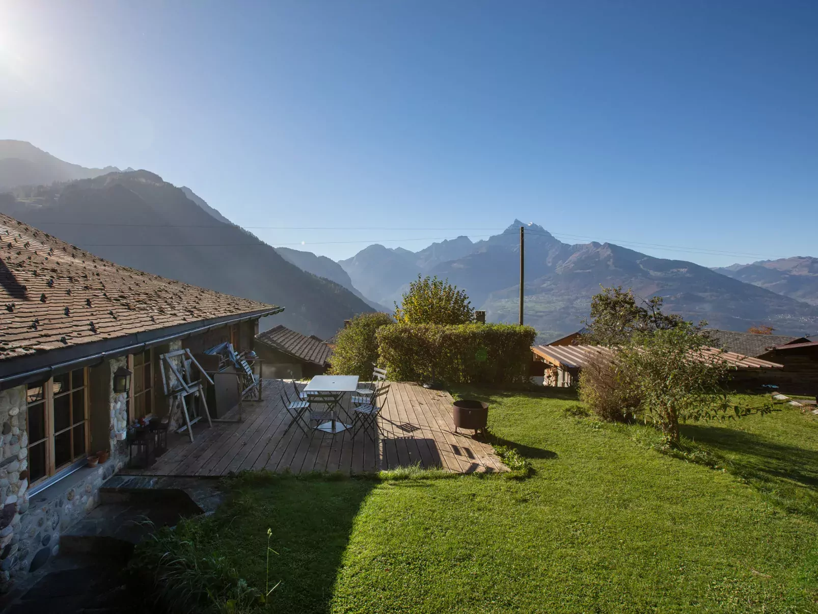 Chalet Pierre Fleur-Buiten
