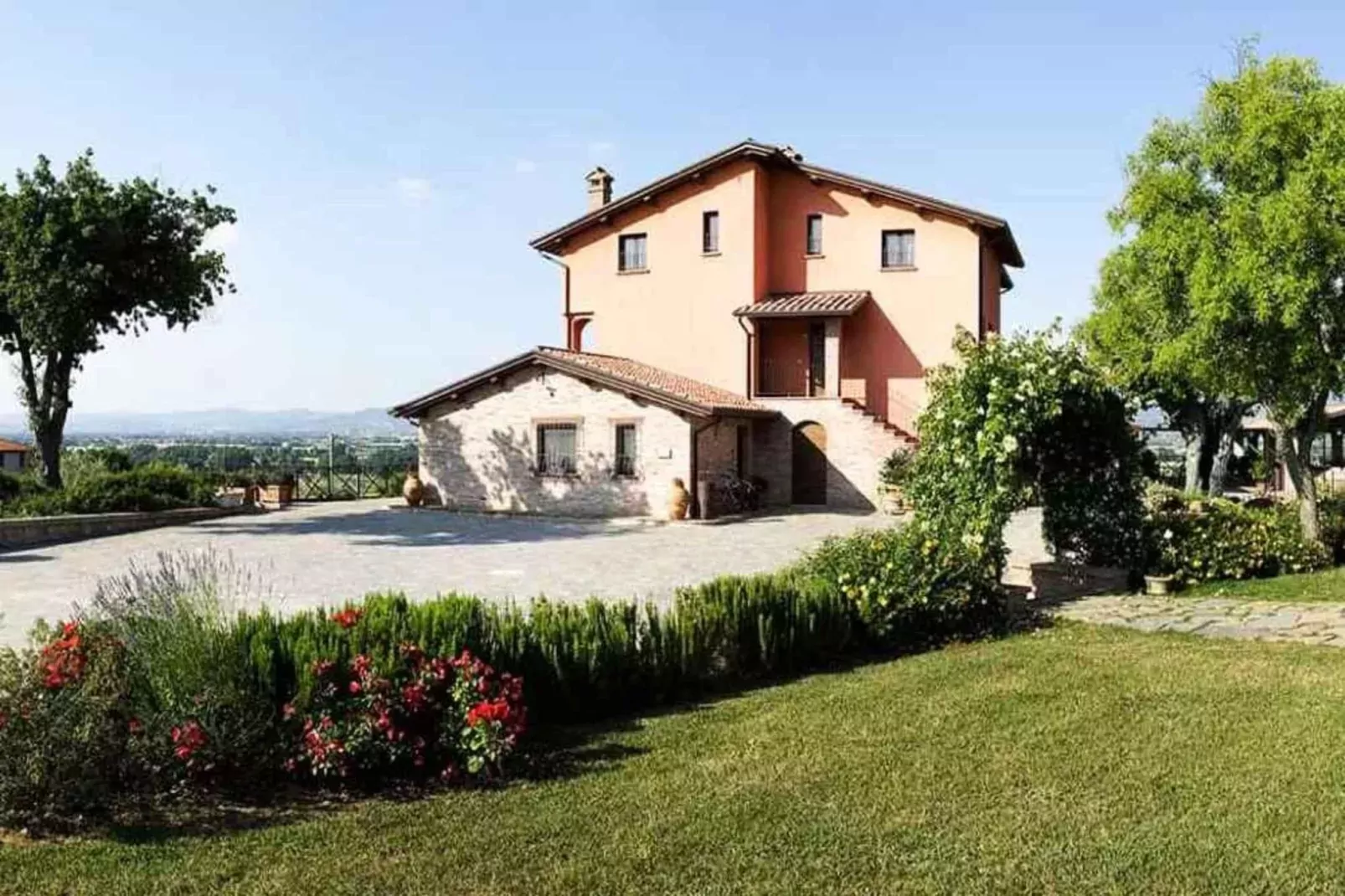 Perugino - Bilo 4 Montefalco-Gebieden zomer 5km