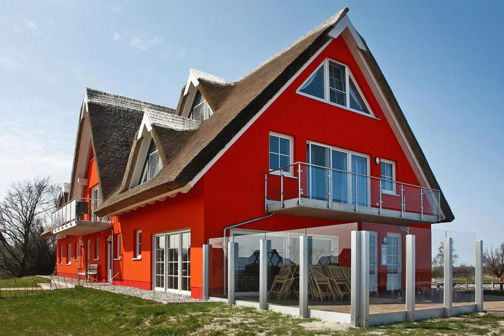 Doppelhaus Westwind Vieregge-Buitenkant zomer