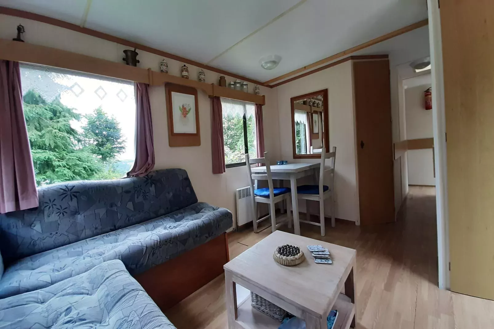 Mobil-home Grenterie-Woonkamer