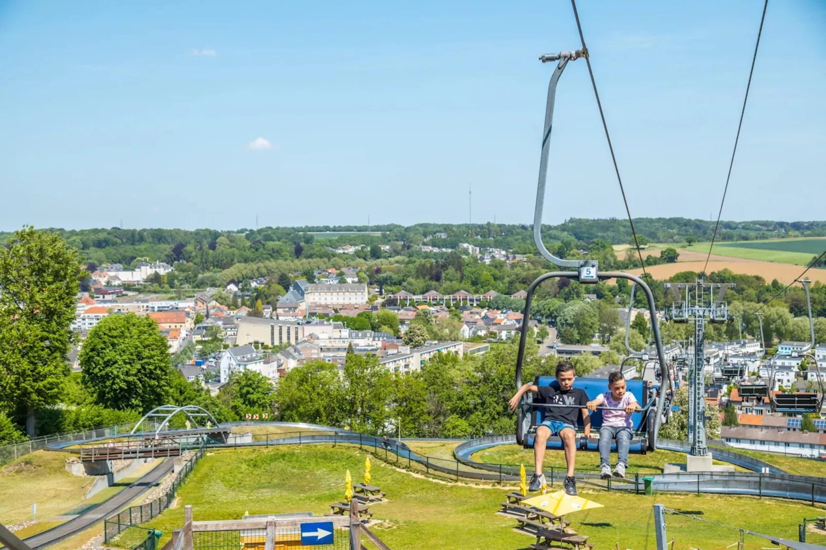 Resort Poort van Maastricht 5-Gebieden zomer 5km