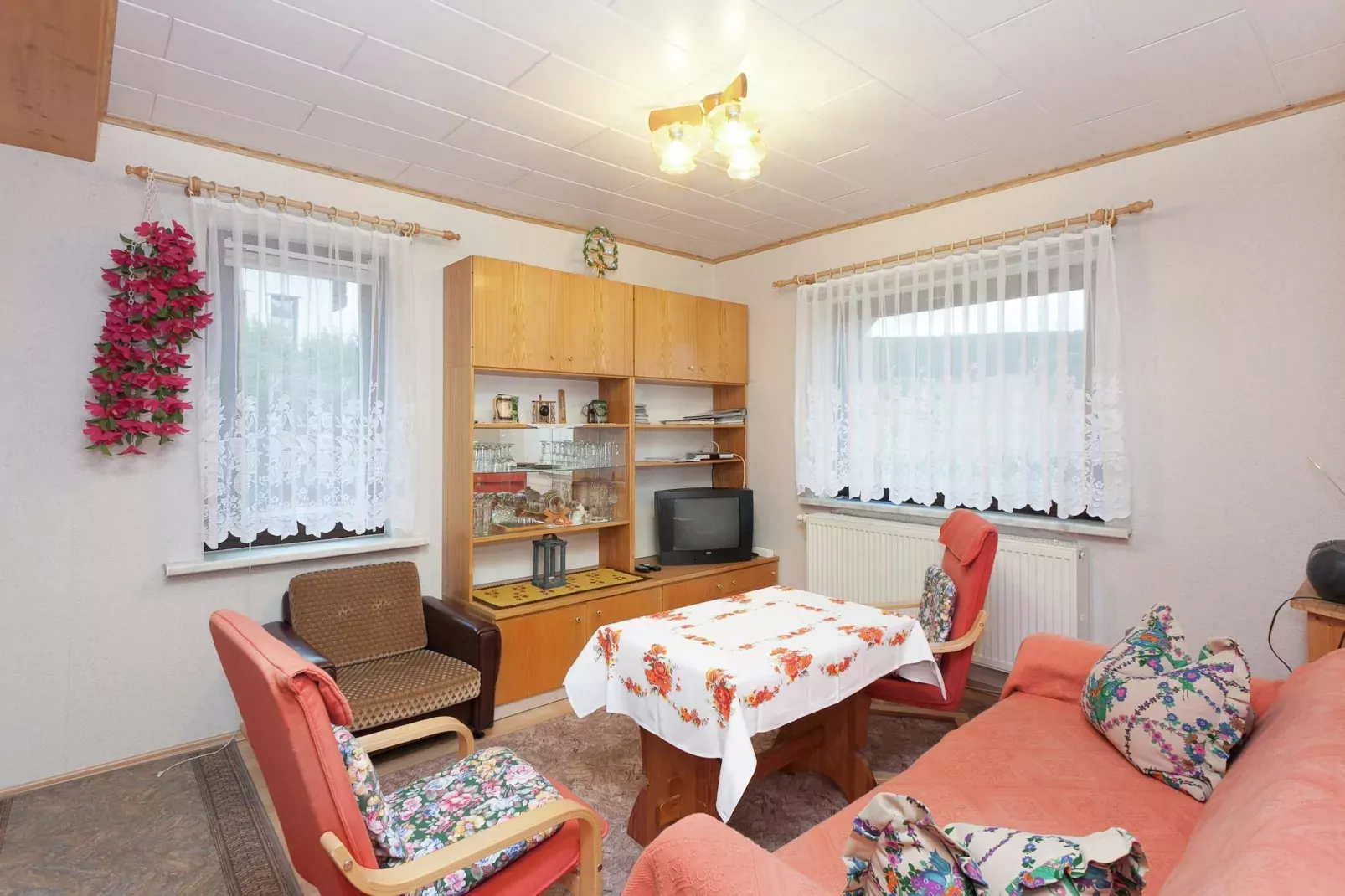 Ferienhaus Kummer-Woonkamer