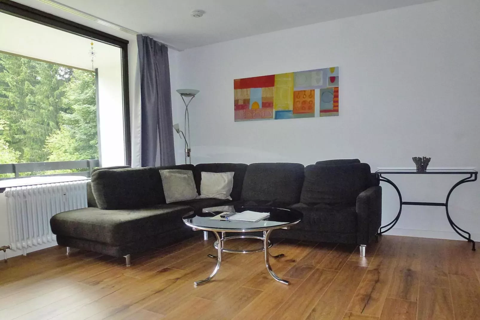 2 Raum App 4 Pers 55 qm-Woonkamer