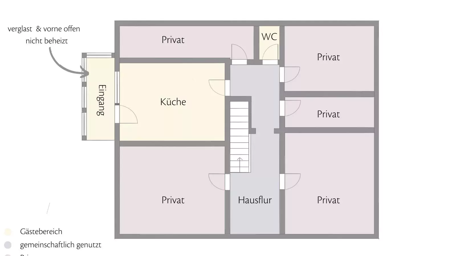 Ferienhaus Rinderer-Plattegrond