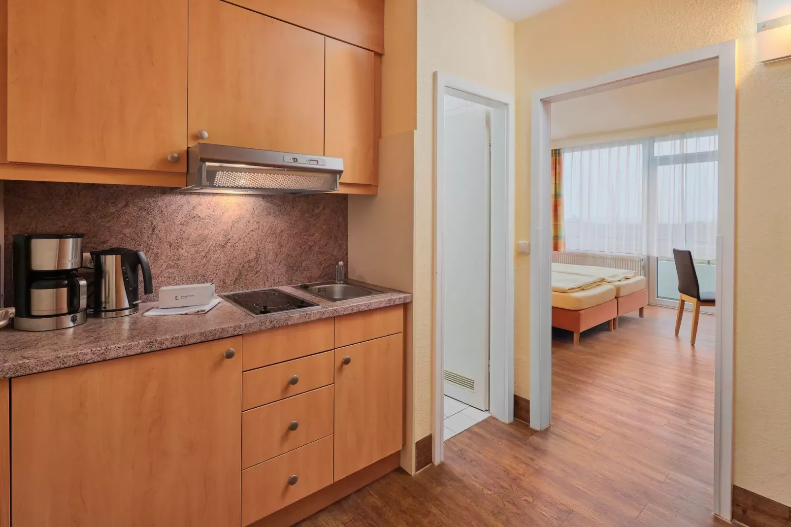 1-Zimmer-Apartment Seeseite "An der Düne" 32 qm-Keuken