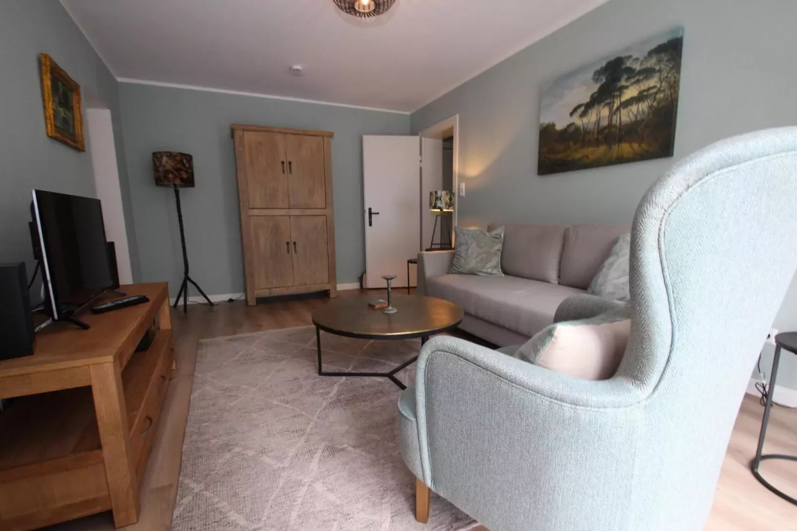 Wohnung 1 Wandernest-Woonkamer