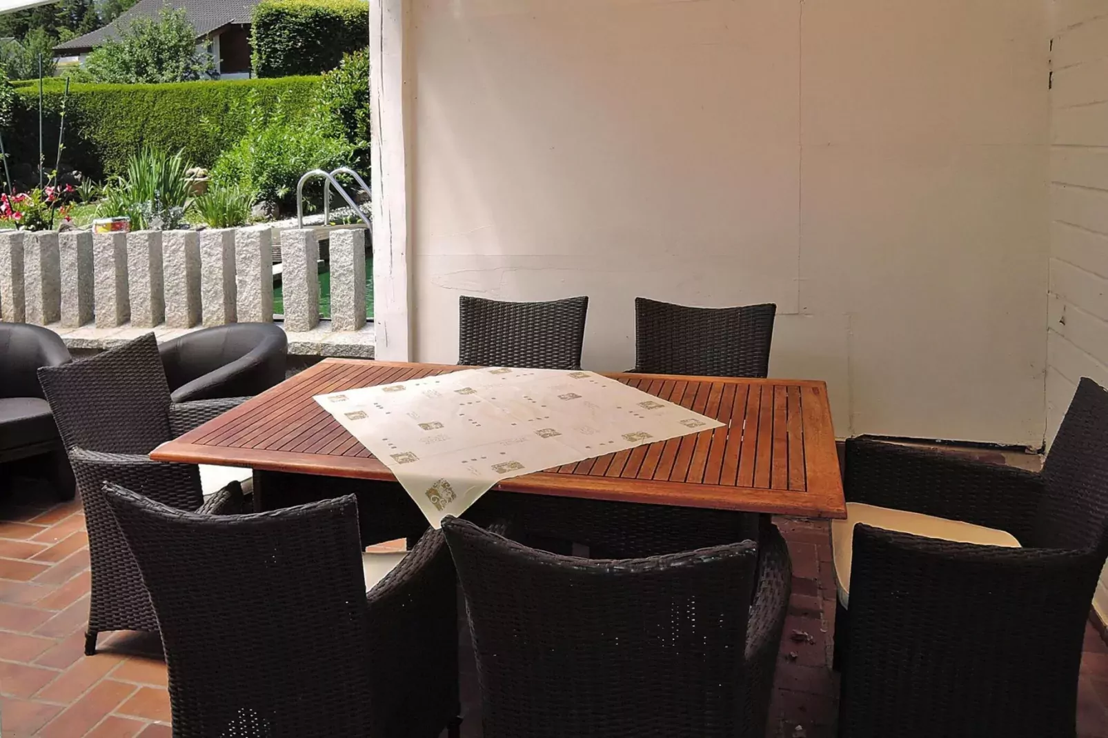 Ferienhaus Spatz 3 Pers-Eetkamer