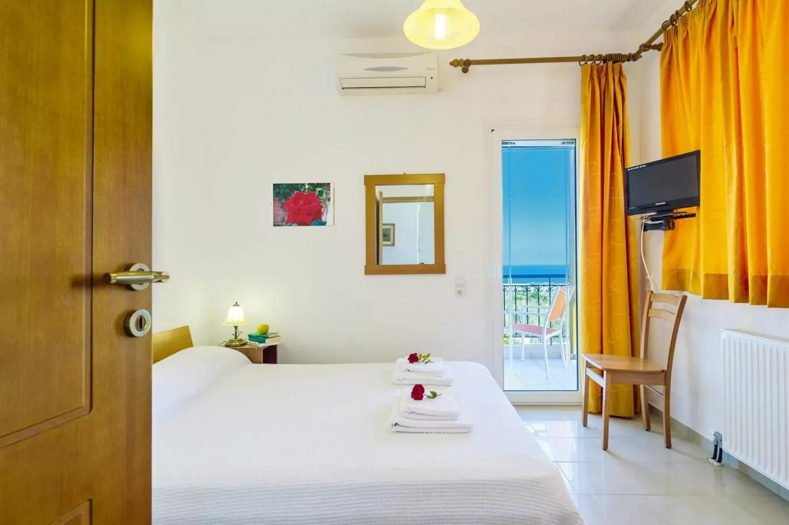 Holiday home, Marathokefala bei Kolimbari-Villa Marilena, ca. 100 qm, 6 pax-Slaapkamer