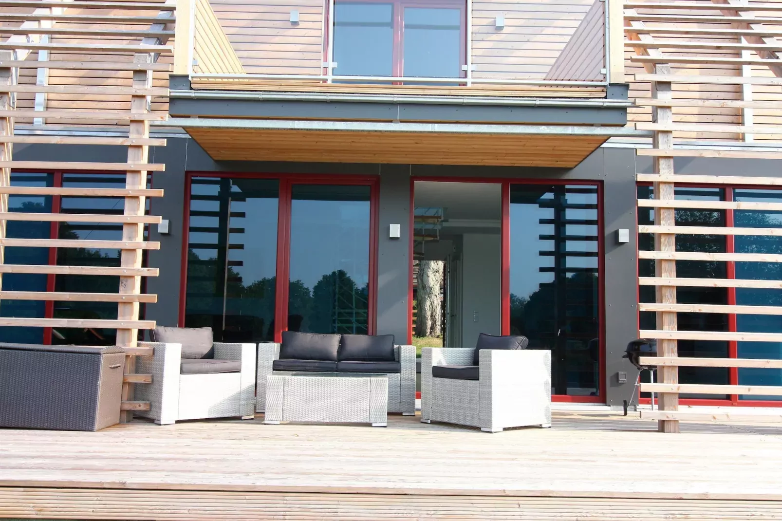 Chalet - 4 Personen-Buitenkant zomer