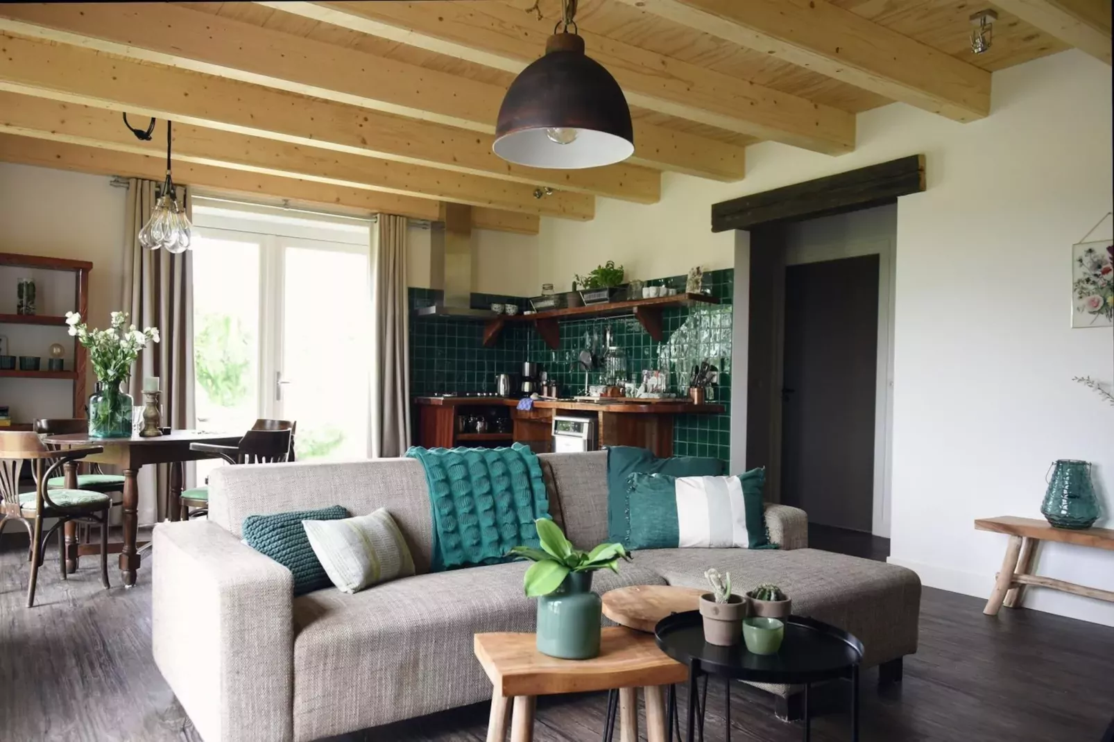 Hoeve Landzicht-Woonkamer