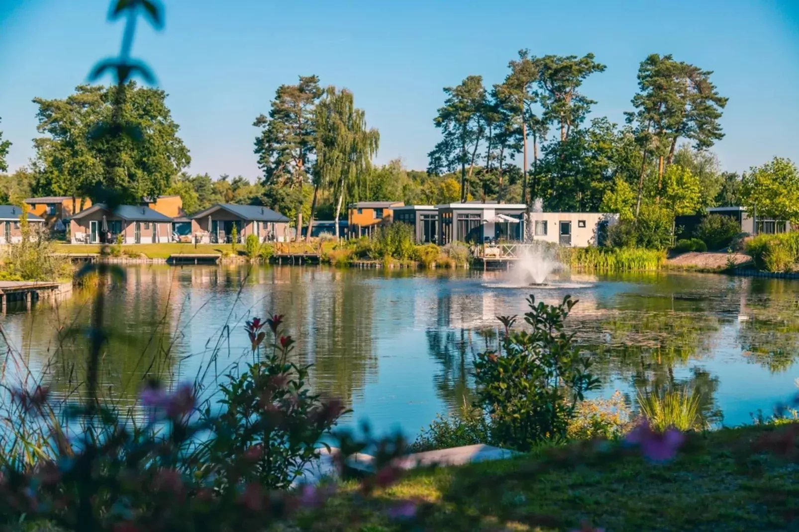 Resort Zilverstrand 10-Gebieden zomer 1km