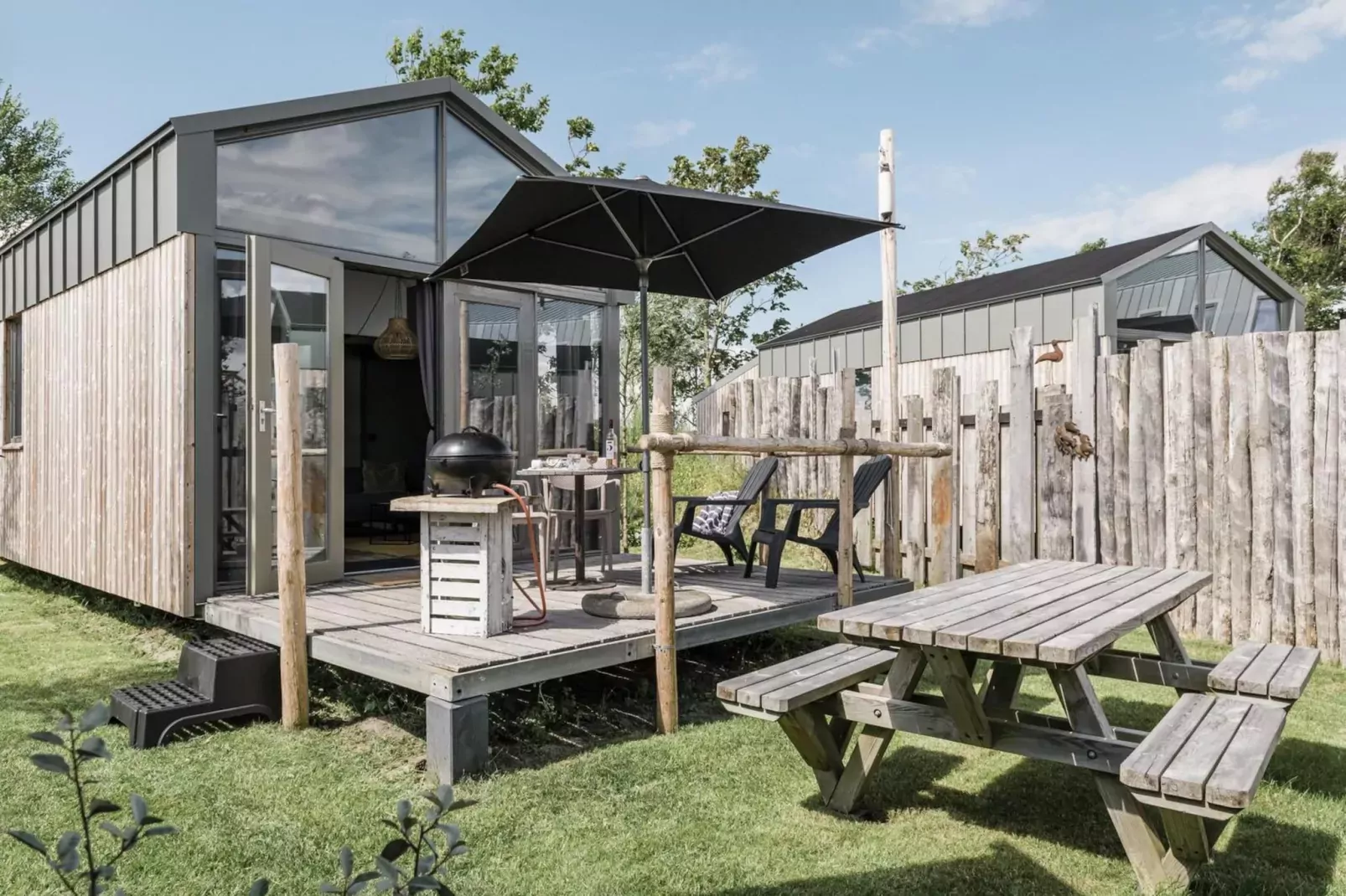 Reddingshuisje - Duynpark-Buitenkant zomer