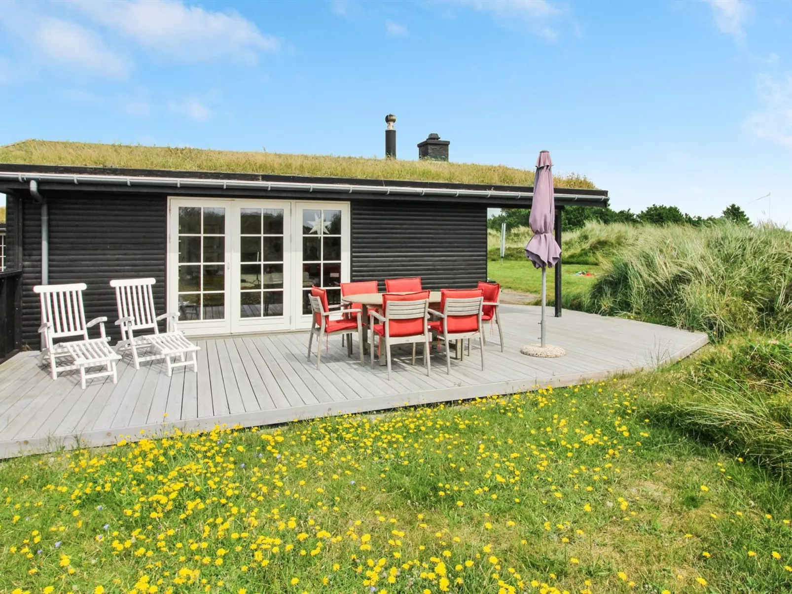 "Ovelil" - 650m from the sea in Western Jutland-Buiten