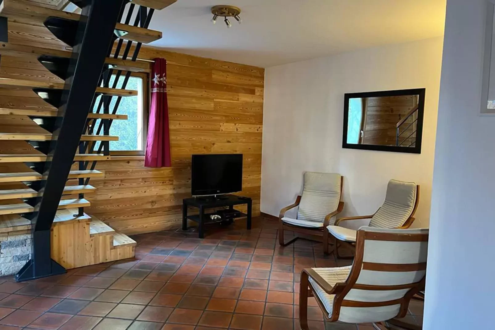 Chalet Erika-Woonkamer