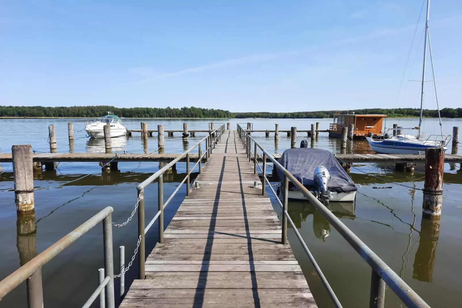 Apartment 1 Peetschsee-Gebieden zomer 1km