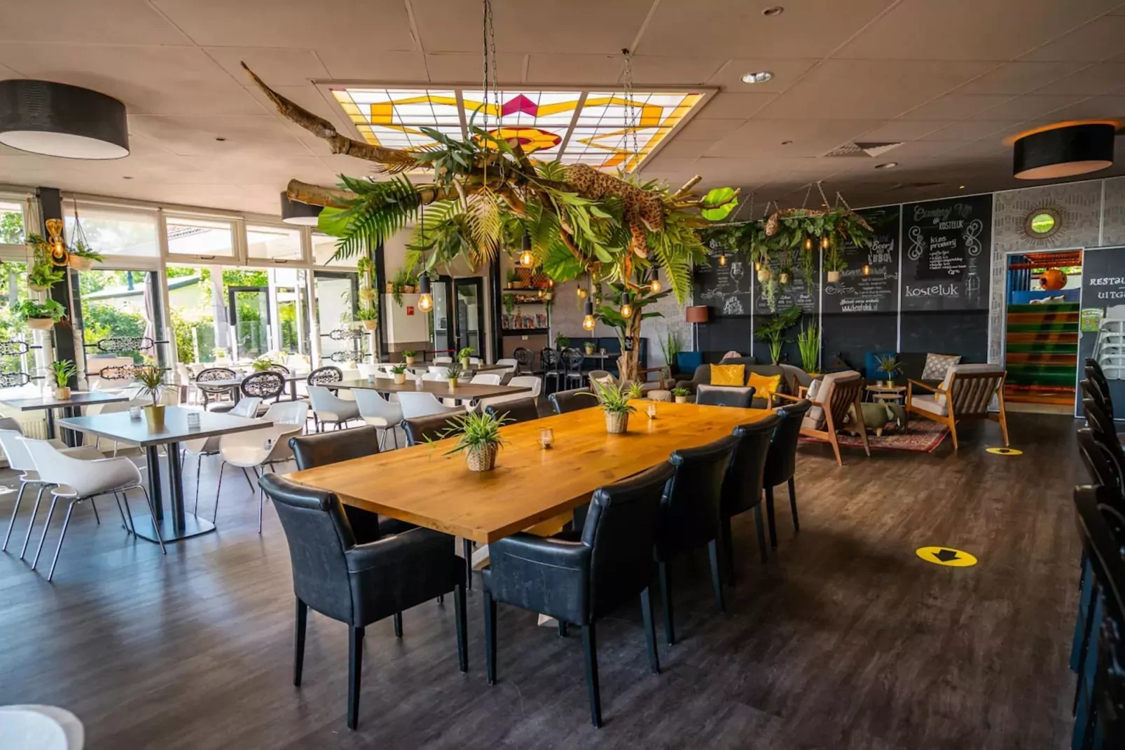 Chalet Basic 5 personen-Parkfaciliteiten