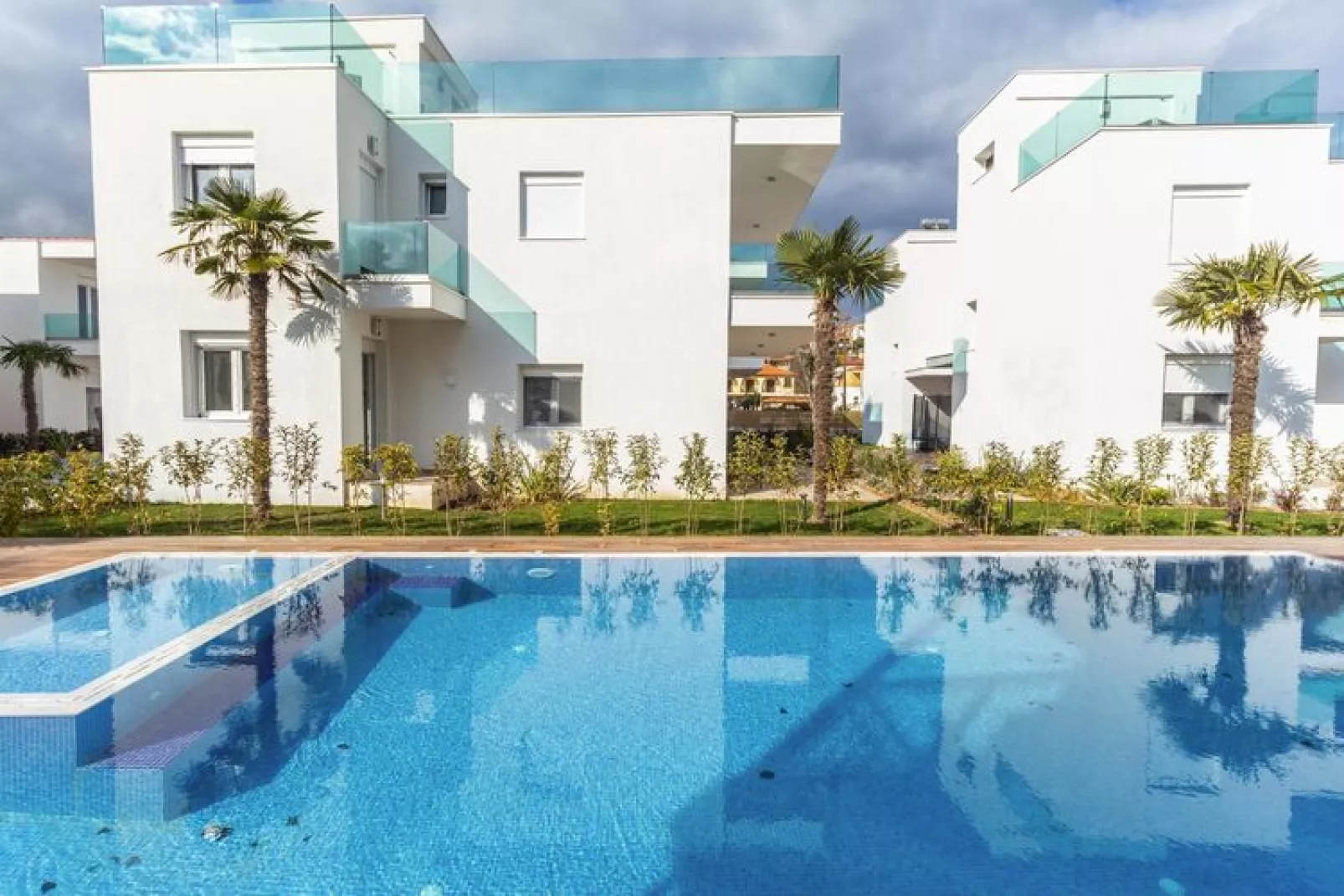 Acrotel Porto Brava Luxury Villas Ormos Panagias 4 bedroom villa 2 - 8 pax-Zwembad