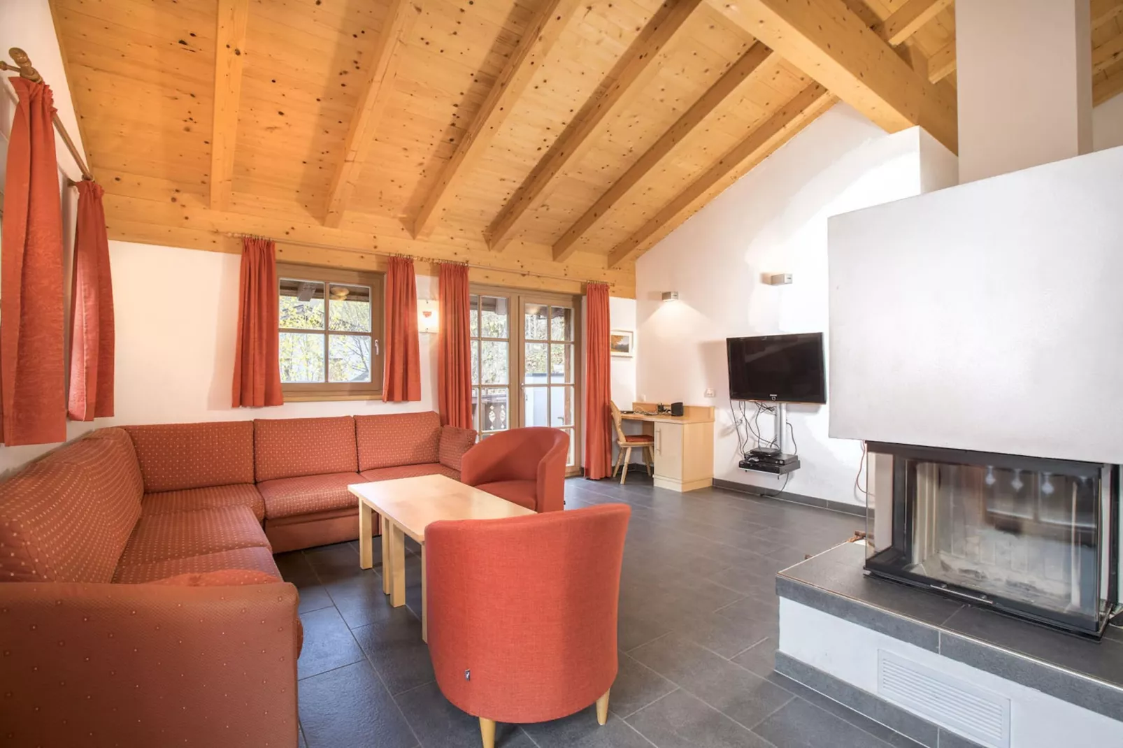 Chalets im Wald
