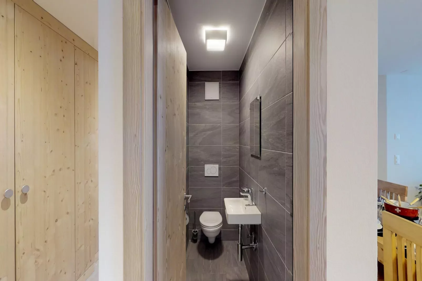 Les Mayens MB 011 - LUXURY apartment 6 pers-Badkamer