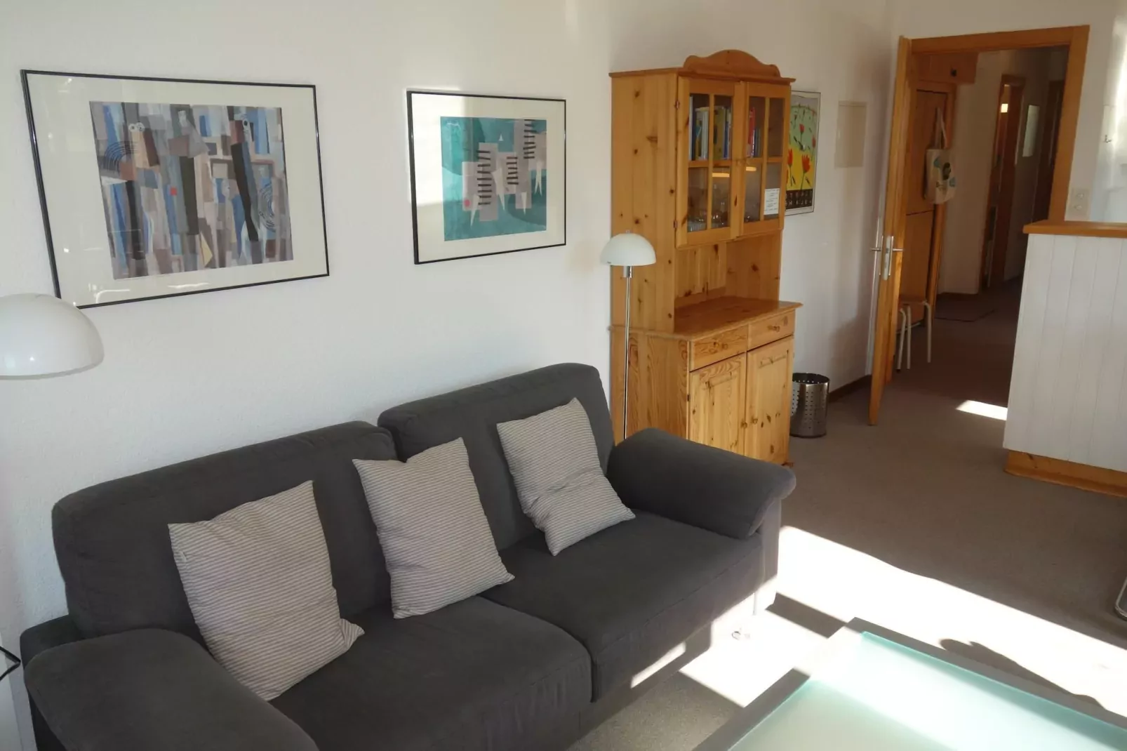 Mélèzes K 020 - SKI & NATURE apartment 4 pers-Woonkamer