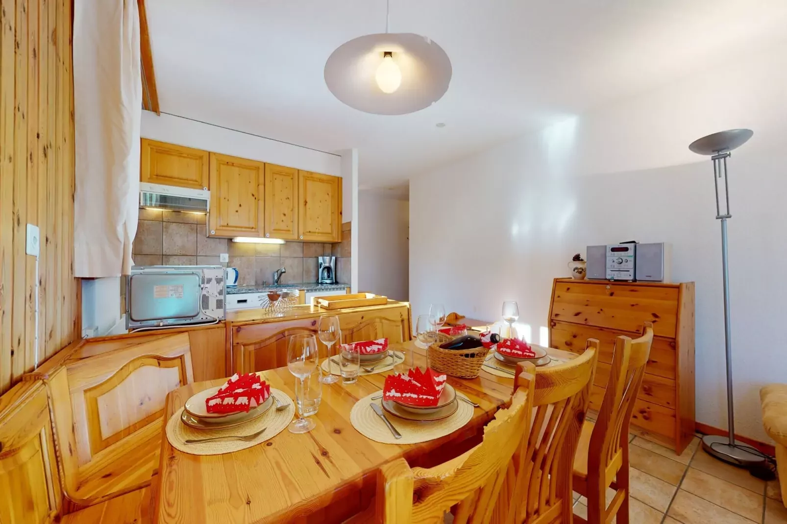Crêtes X1 023 - SUNNY apartment 5 pers-Eetkamer