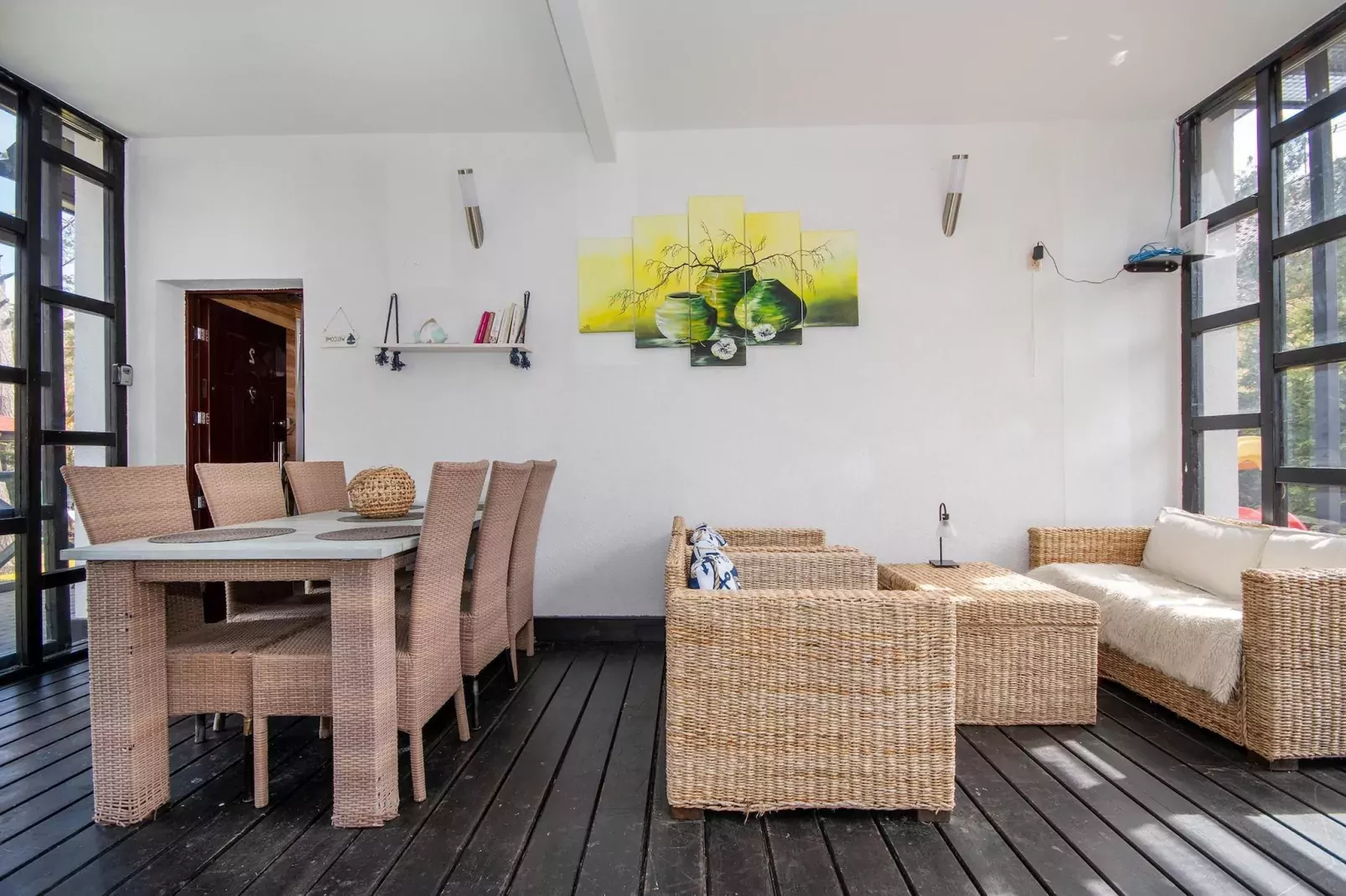 Apartament Nr 1 Jarosławiec-Woonkamer